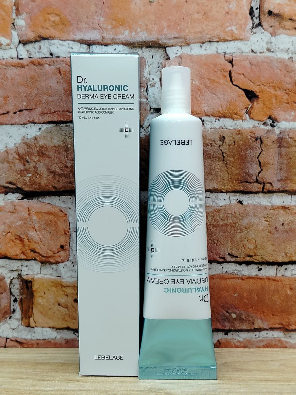 Lebelage Derma Eye Cream Dr. Hyaluronic Anti-Wrinkle & Moisturizing Крем для области вокруг глаз с гиалуроновой кислотой 40 мл