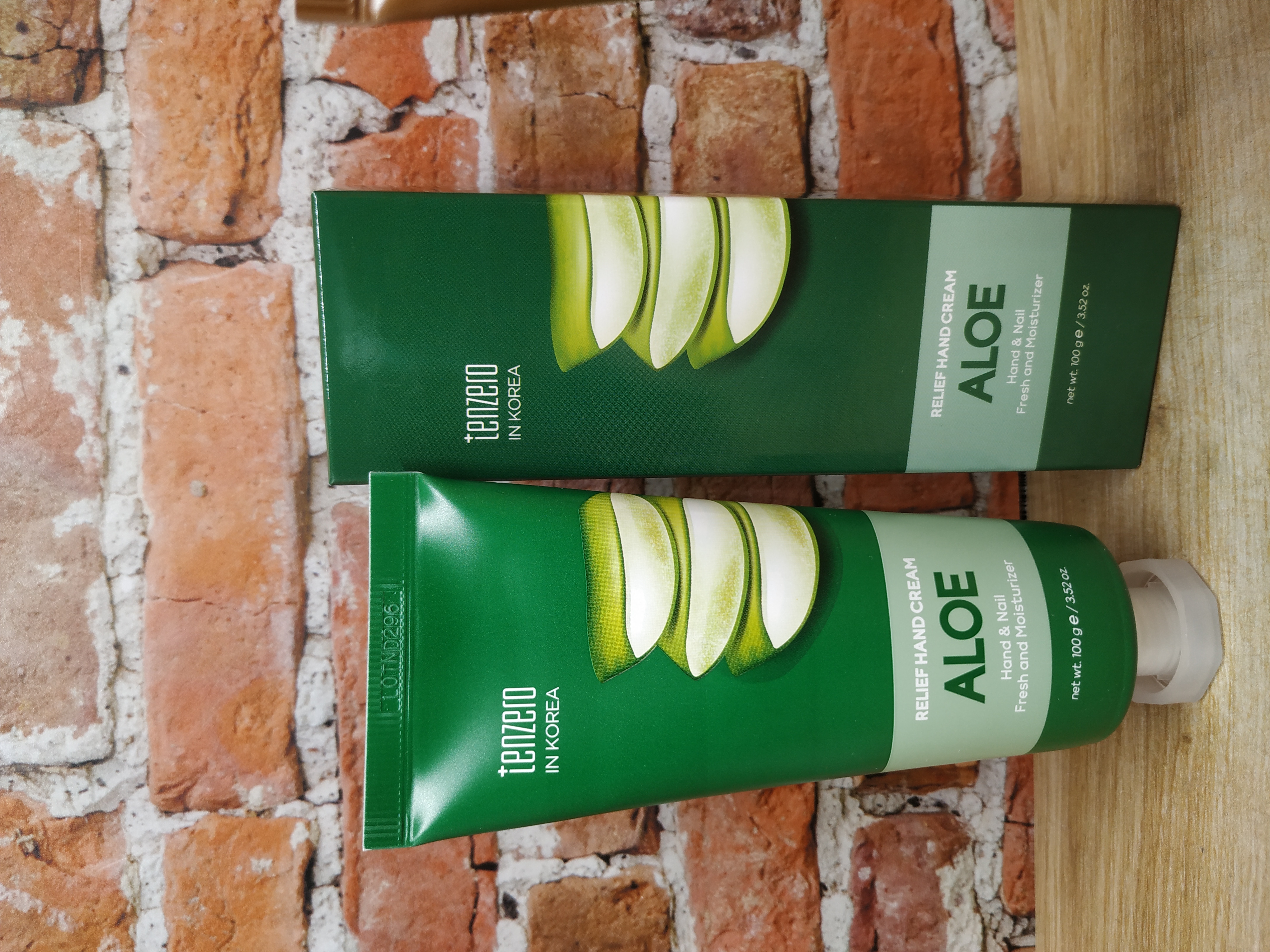 Tenzero Relief Hand Cream Aloe Крем для рук с Алое 100 гр