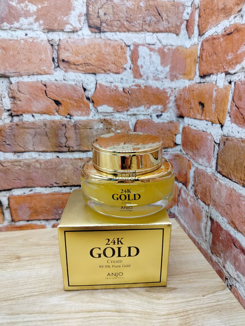 Anjo Professional 24K Gold 99,9% Cream Крем для лица омолаживающий с биозолотом 50 мл
