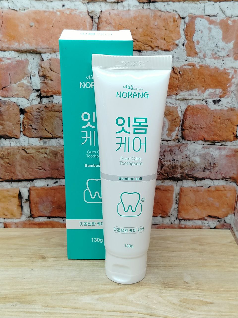 Norang Toothpaste Gum Care Bamboo Salt Зубная паста для укрепления десен с бамбуковой солью 130 гр
