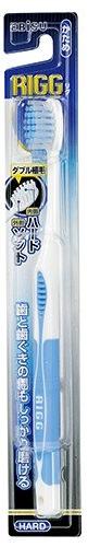 Ebisu RIGG Зубная щетка 4-х рядная с компактной головкой с косым срезом щетинок Жесткая