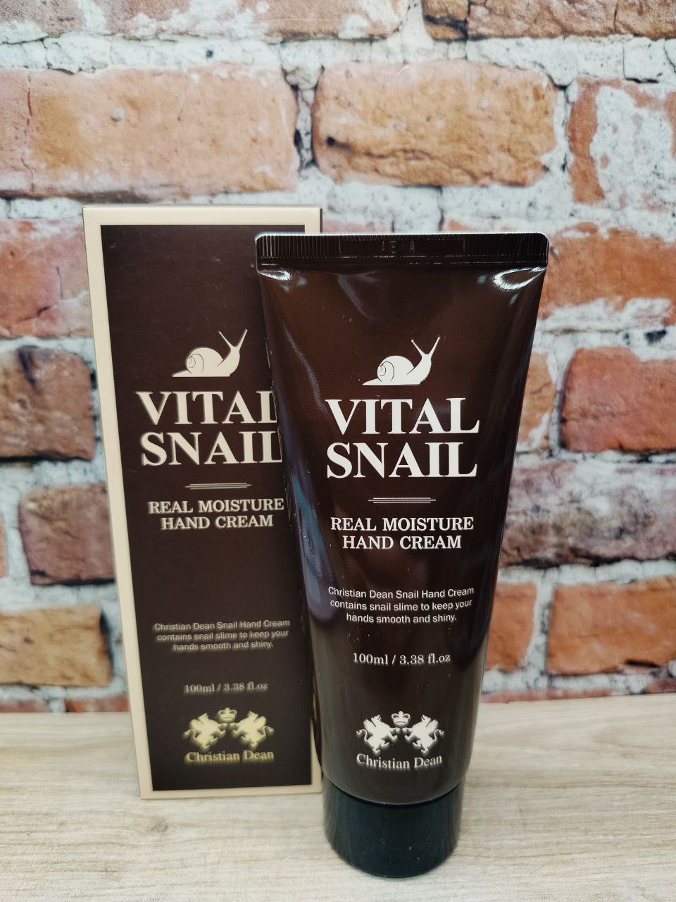 Juno Christian Dean Vital Snail Крем для рук с Муцином улитки 100 мл