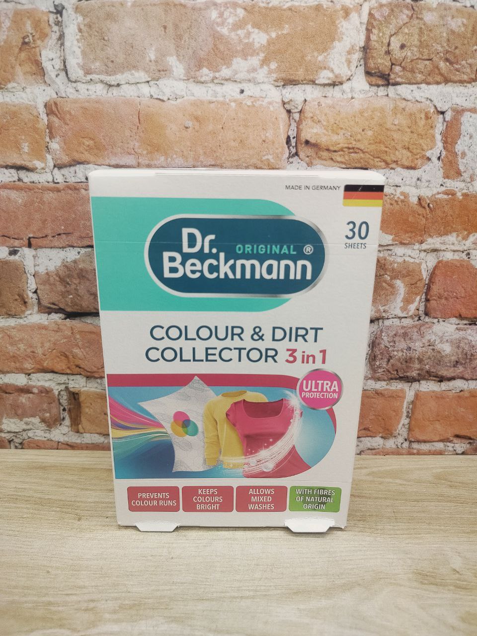 Dr. Beckmann Ловушки для цвета и грязи 3 в 1 30 шт