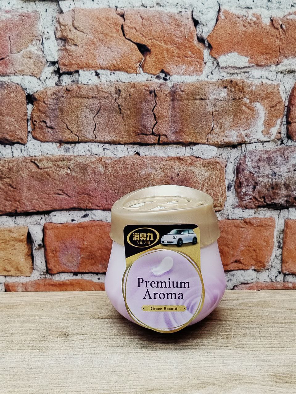 ST Shoushuuriki Premium Aroma Auto Гелевый освежителя воздуха для салона автомобиля Утонченная красота 90 гр