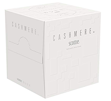 Nepia Crecia Scottie Cashmere Botanical Салфетки-выдергушки кашемировые двухслойные 80 шт