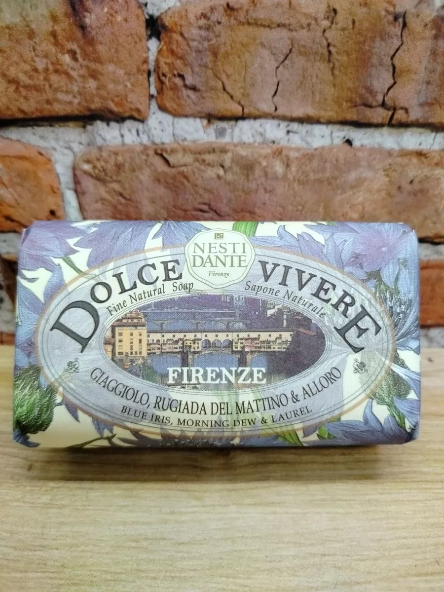 Nesti Dante Dolce Vivere Natural Soap Firenze Мыло натуральное с ароматом Флоренция 250 гр