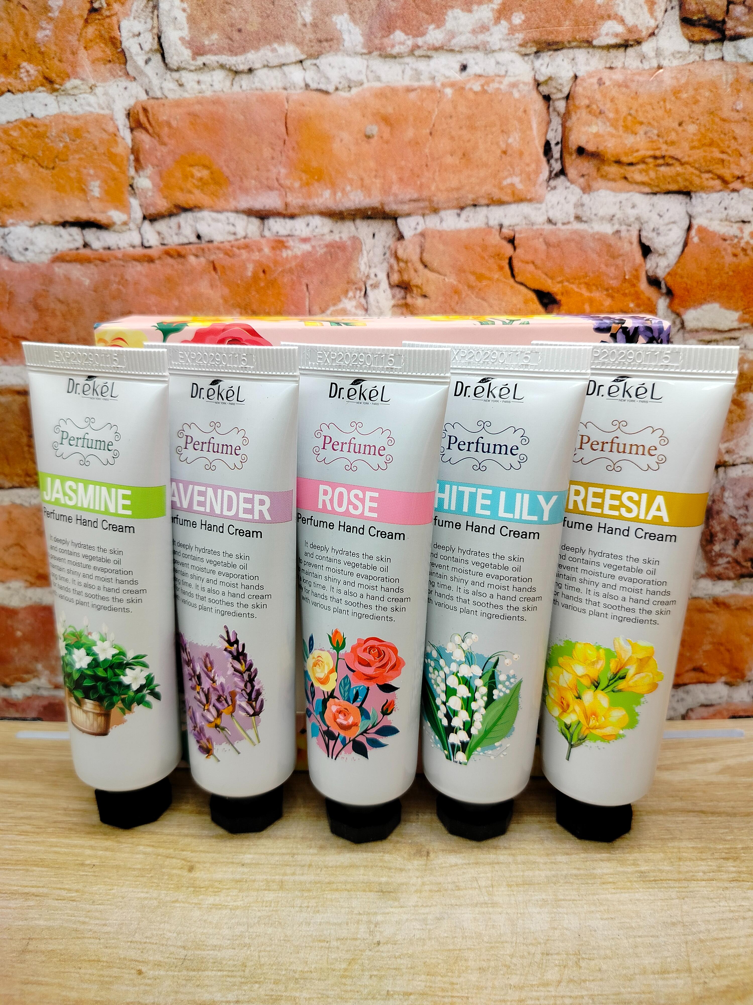 Dr. Ekel Hand Cream Set Набор парфюмированных кремов для рук 5 шт по 50 мл