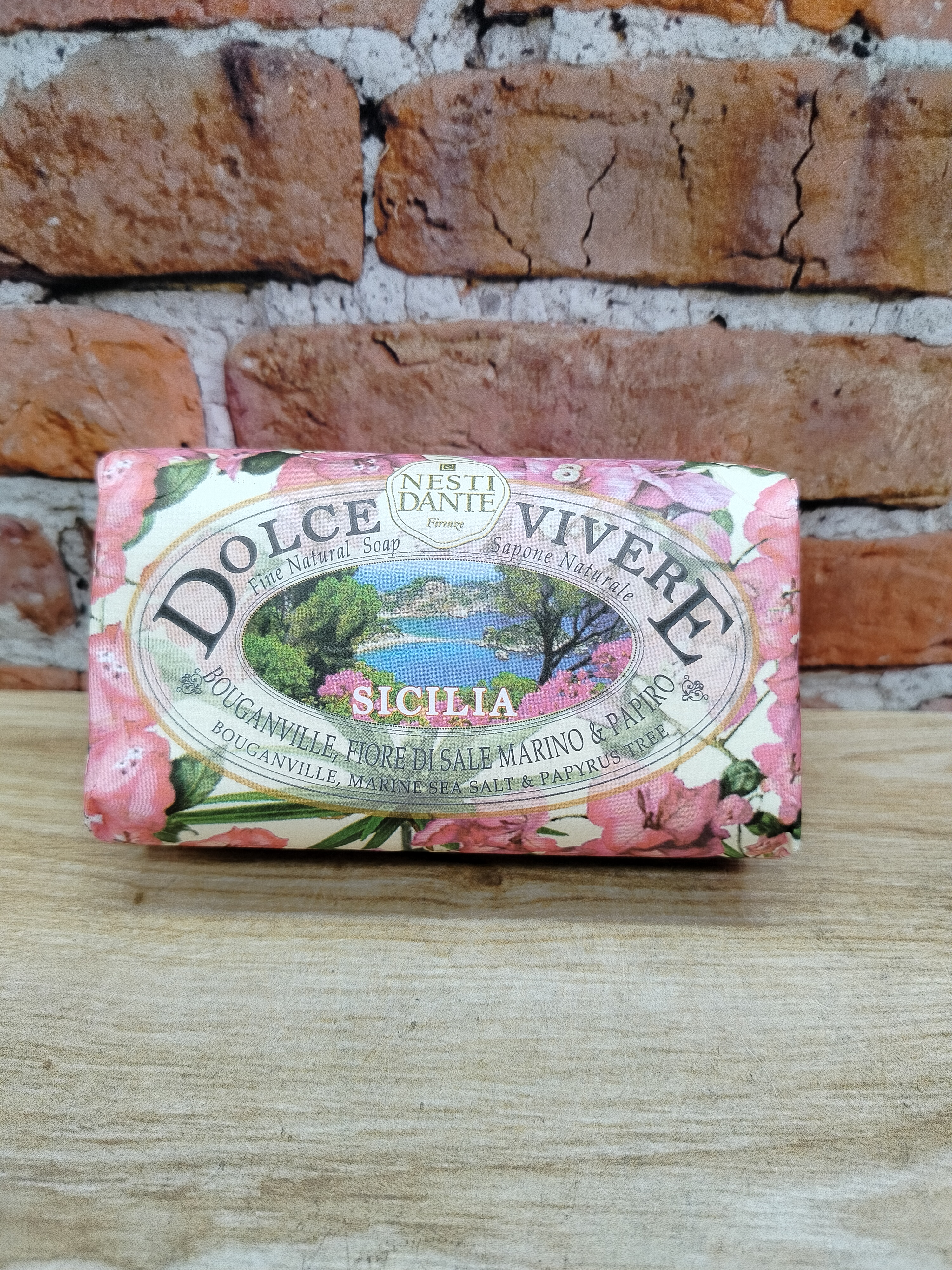 Nesti Dante Dolce Vivere Natural Soap Sicilia Мыло натуральное с ароматом Сицилия 250 гр