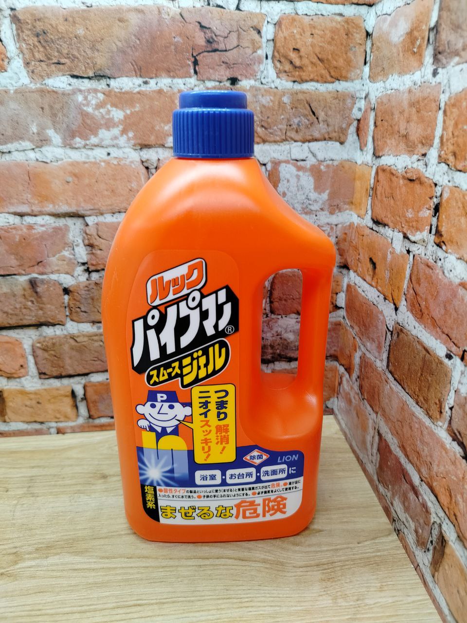 Lion Look Очищающий и удаляющий запах гель для водопроводных и канализационных труб 1000 мл