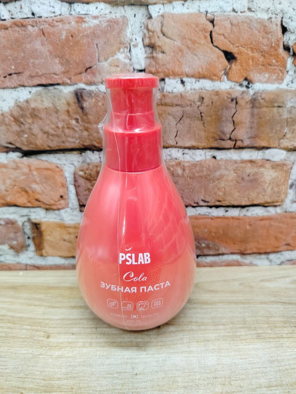 PSLAB Toothpaste Cola RDA 100 Зубная паста для укрепления эмали 200 мл