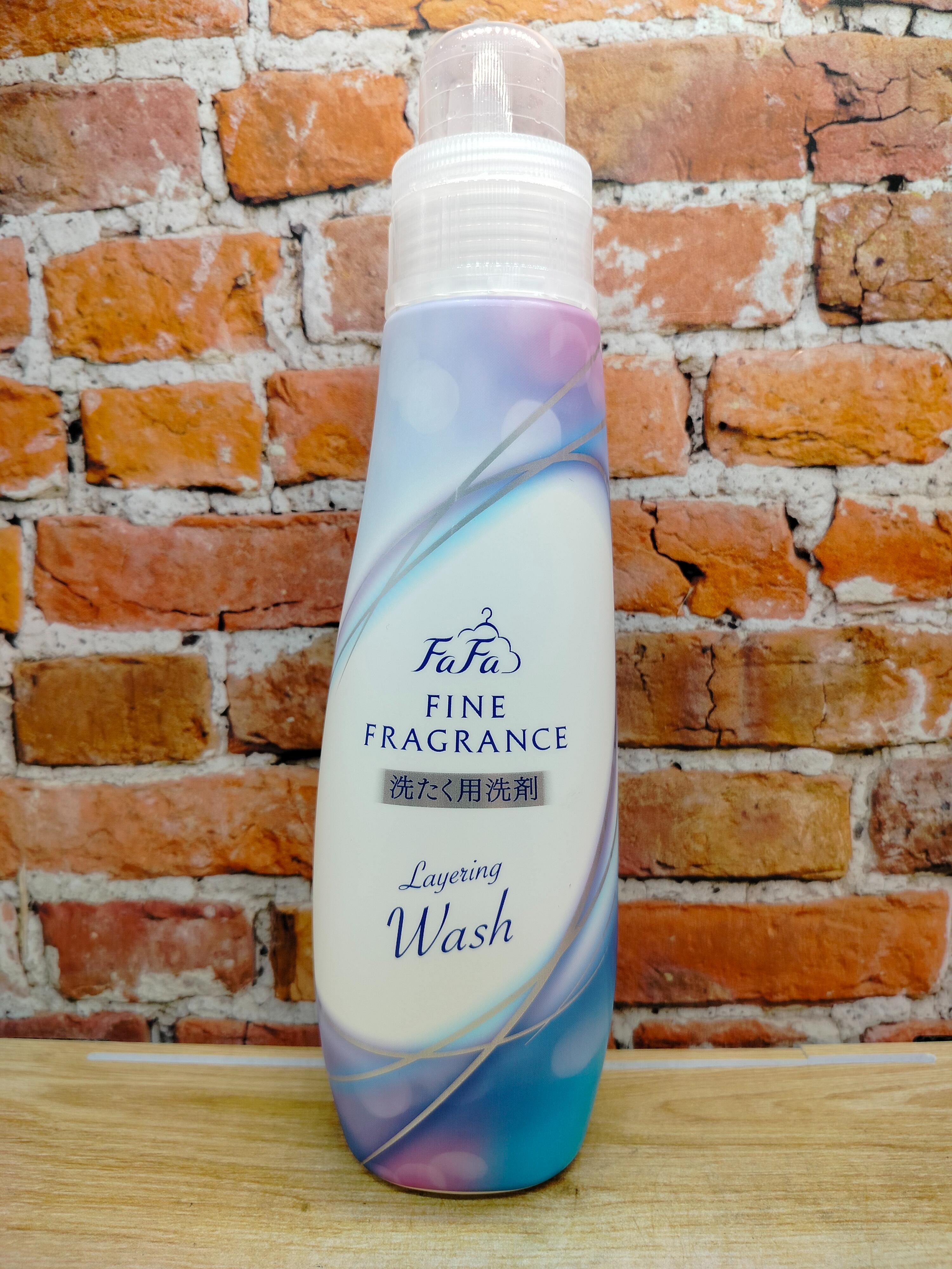 Nissan FaFa Fine Fragrance Layering Wash Жидкое средство для стирки антибактериальное с ароматом мыла, цитрусов и цветов 570 гр