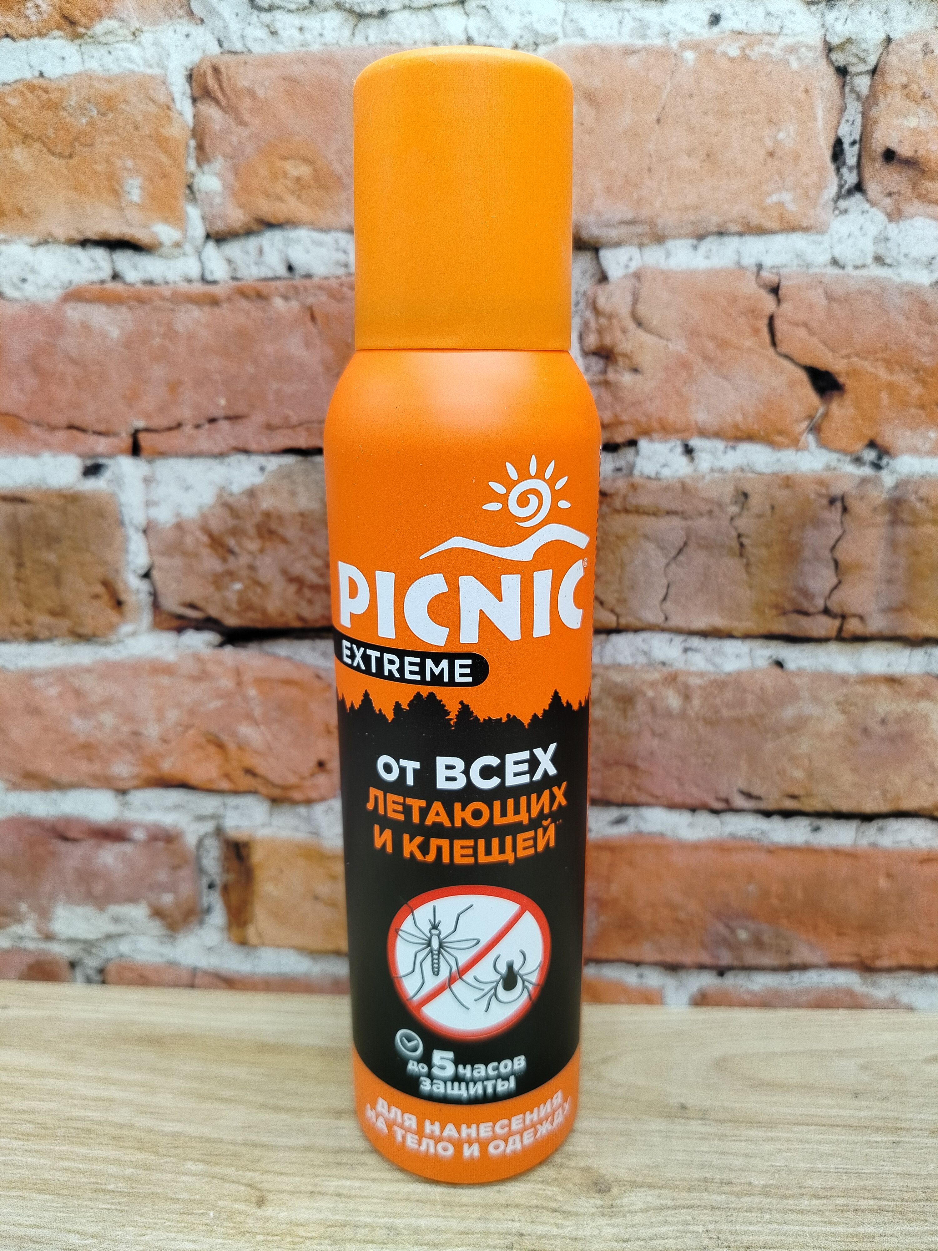 Picnic Extreme Аэрозоль репеллентный от всех летающих кровососущих насекомых и клещей 150 мл