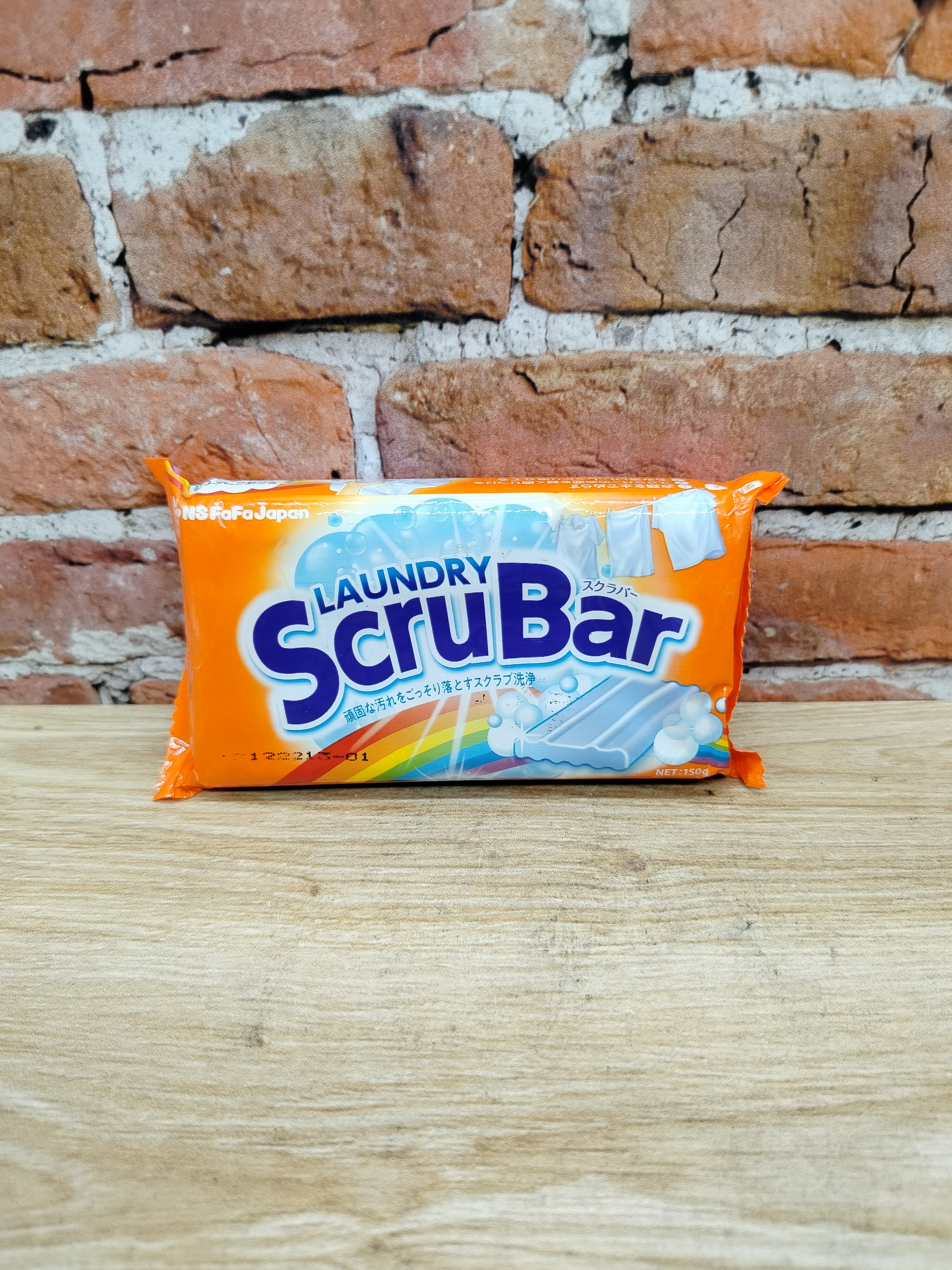 Nissan FaFa Laundry ScruBar Хозяйственное мыло для стирки 150 гр