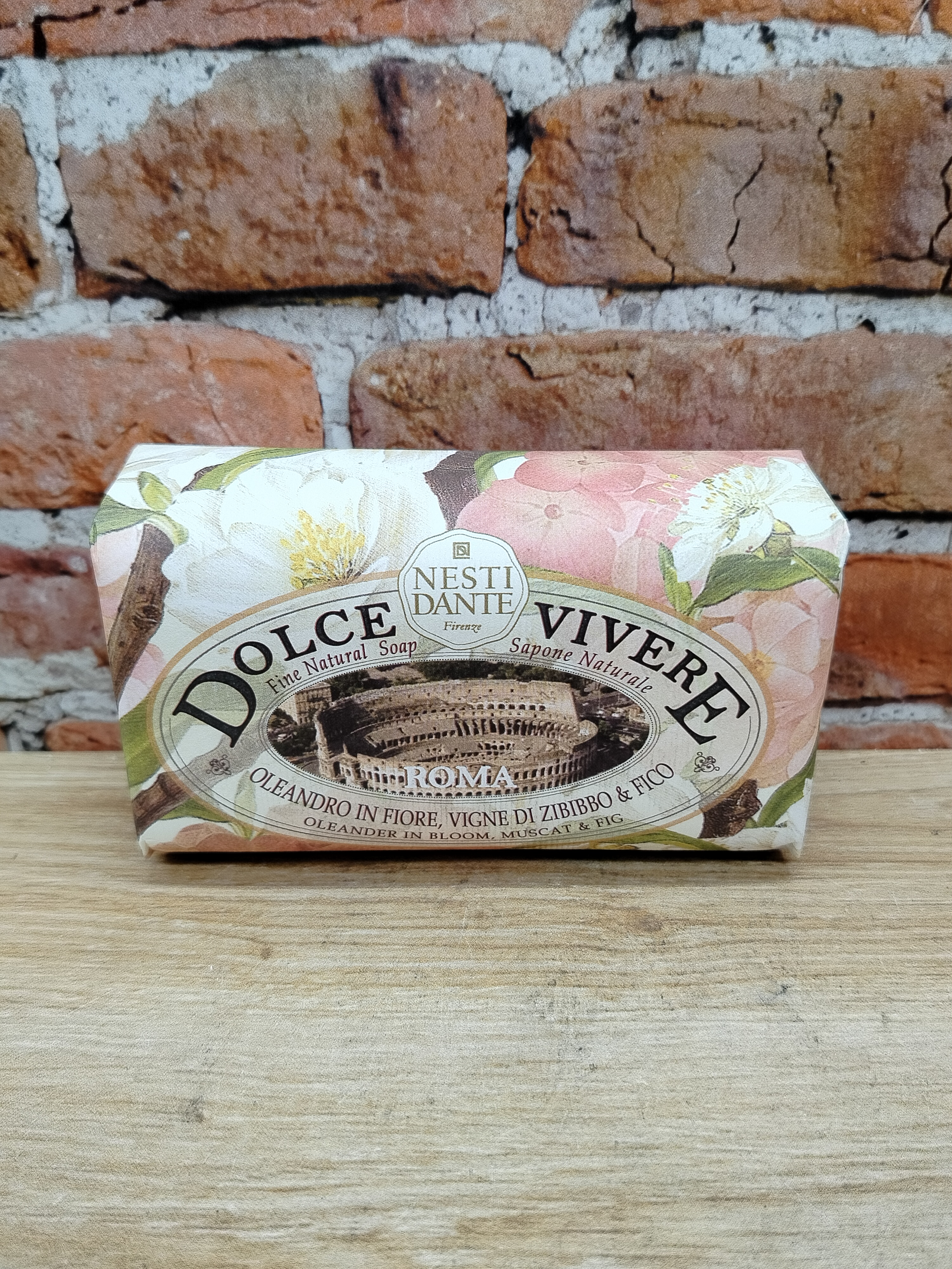 Nesti Dante Dolce Vivere Natural Soap Roma Мыло натуральное с ароматом Рим 250 гр