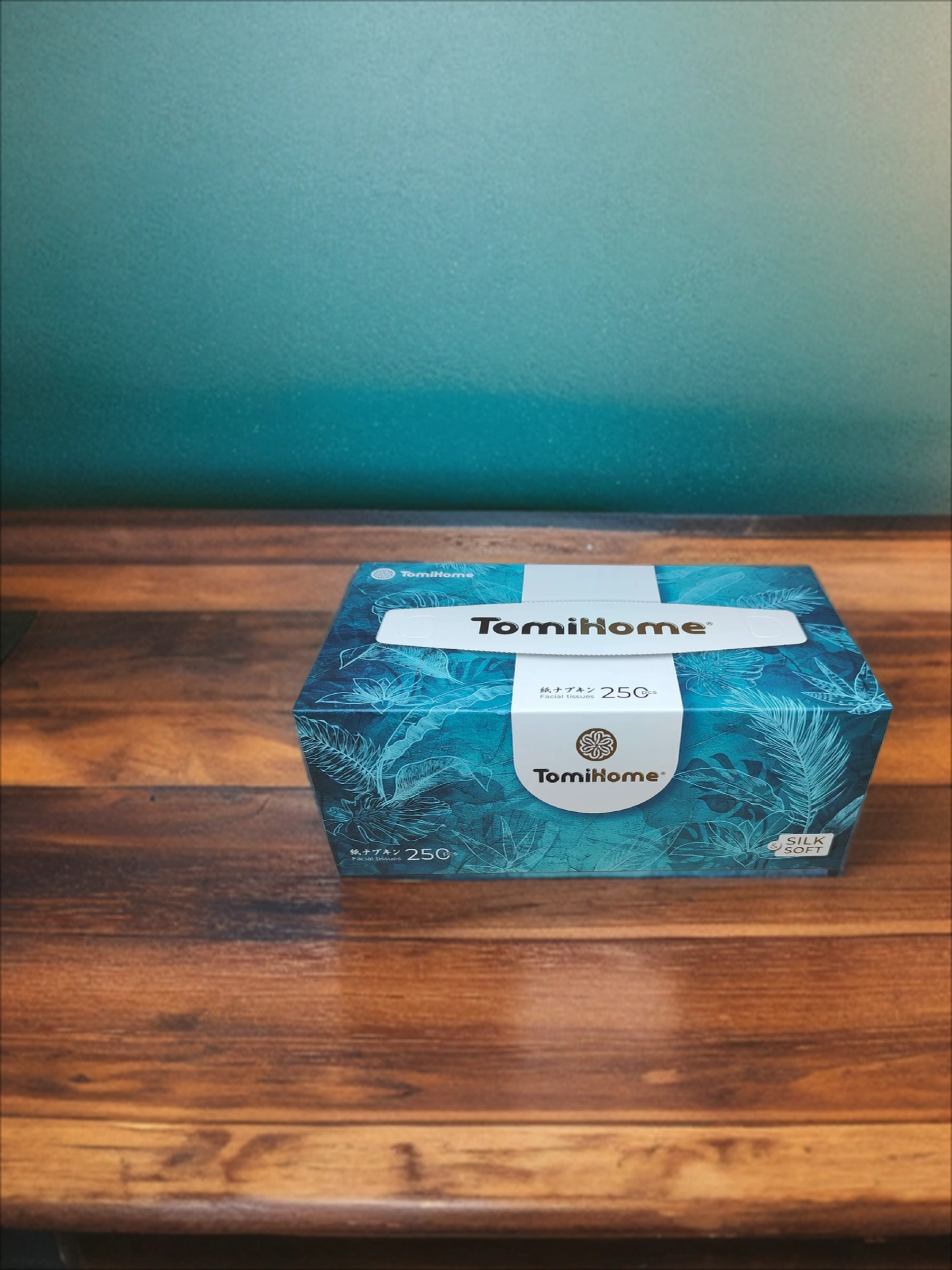 TomiHome GEO Soft & Silk Tropic Салфетки-выдергушки бумажные двухслойные 20*19 см 250 шт