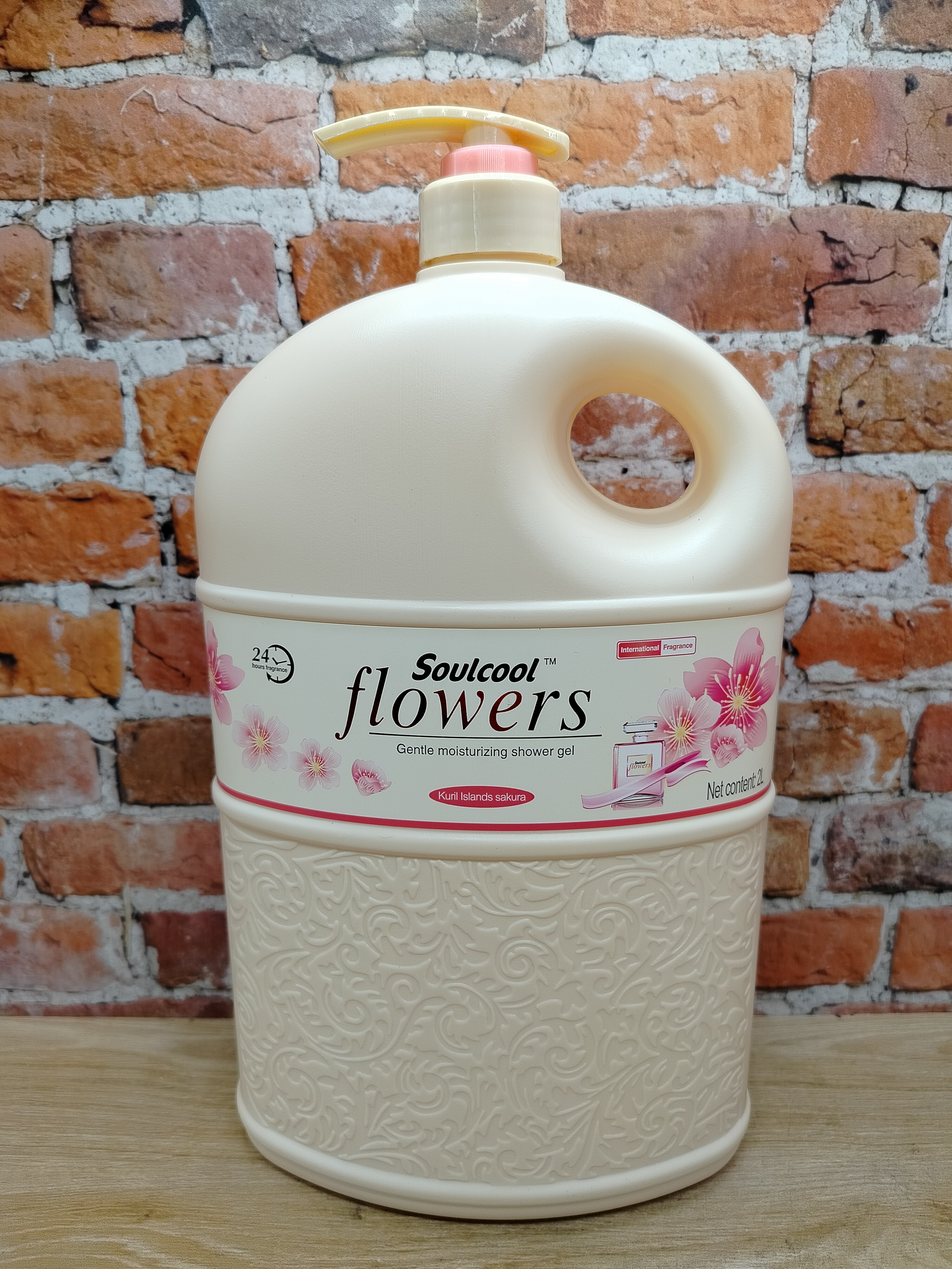 Liby Soulcool Flowers Гель для душа парфюмированный с ароматом Сакуры 2 л