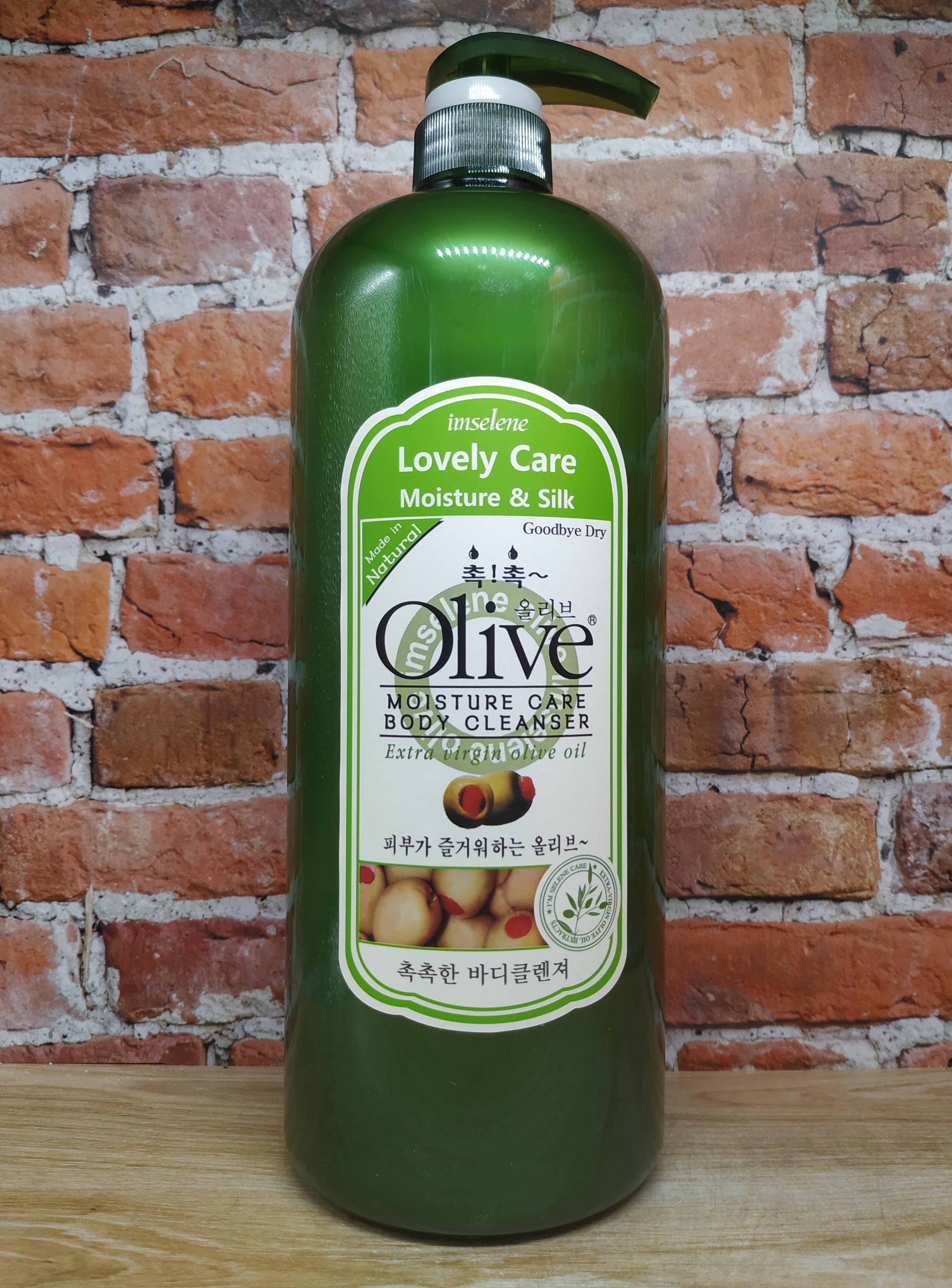Imselene Olive Moist Body Cleanser Гель для душа с экстрактом оливы Увлажняющий 1500 мл