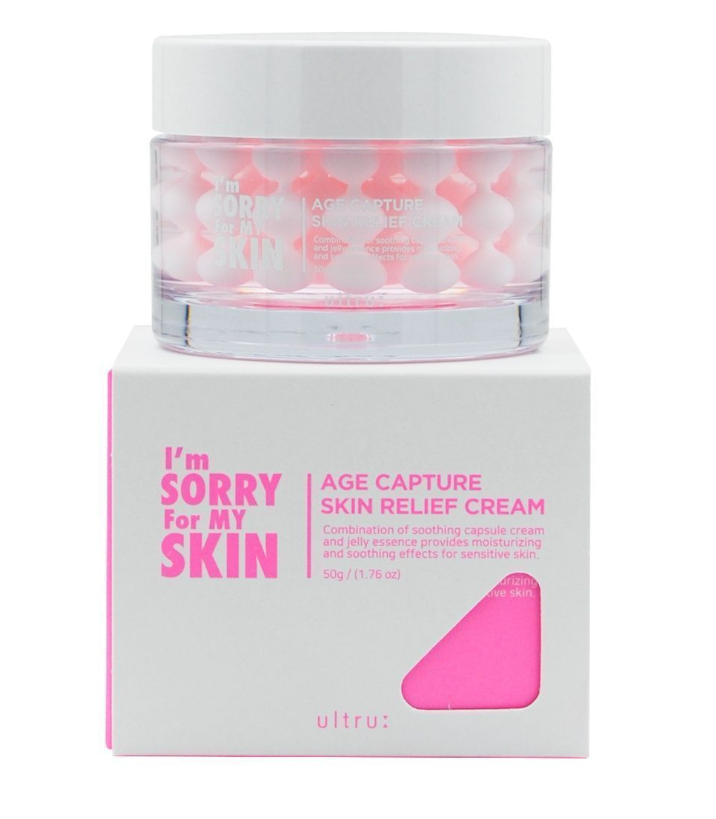 I'm Sorry For My Skin AGE Capture Skin Relief Cream Крем для лица капсульный Успокаивающий 50 гр