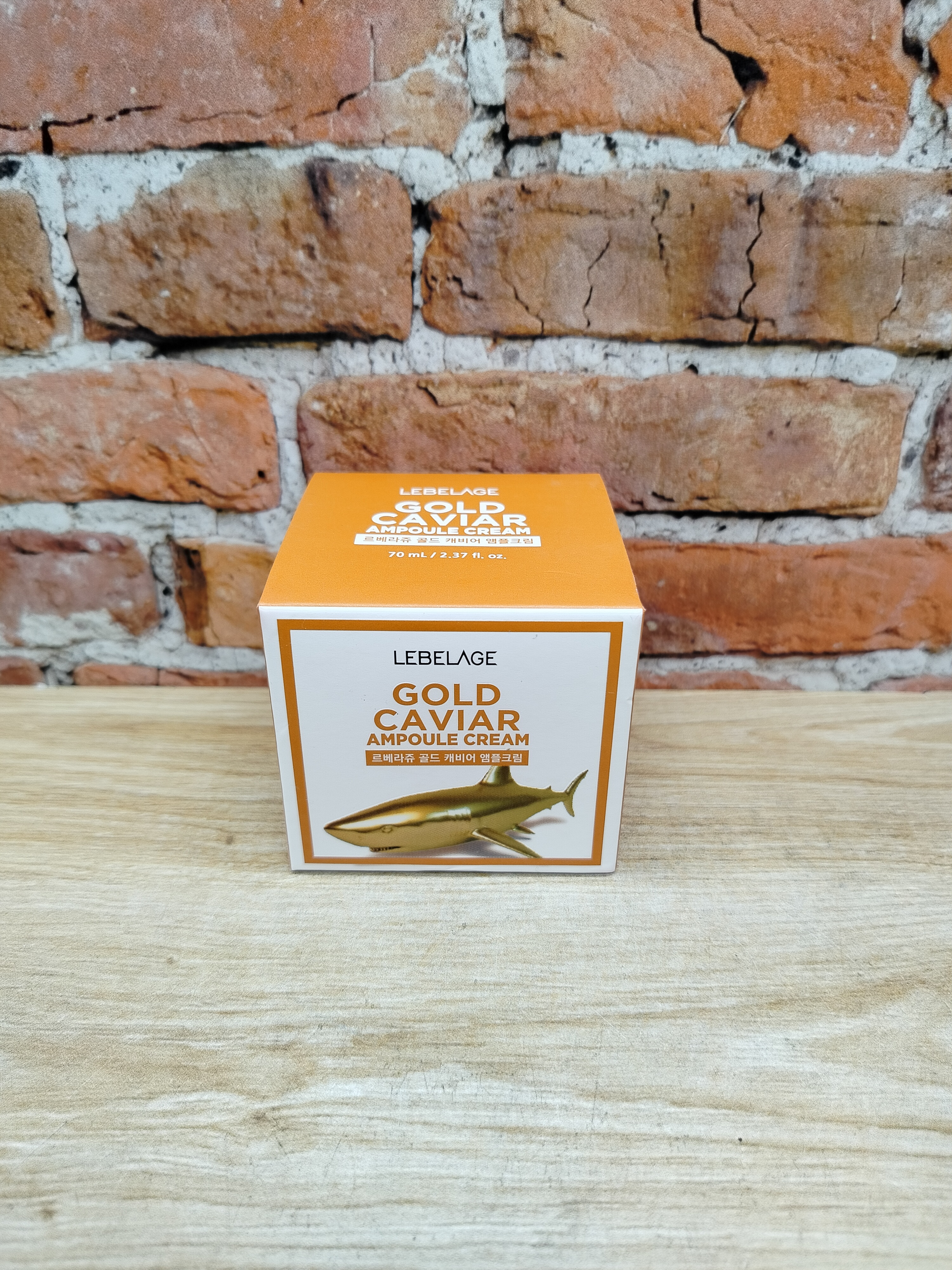 Lebelage Ampoule Cream Gold Caviar Ампульный крем для лица антивозрастной с экстрактами золота и икры 70 мл