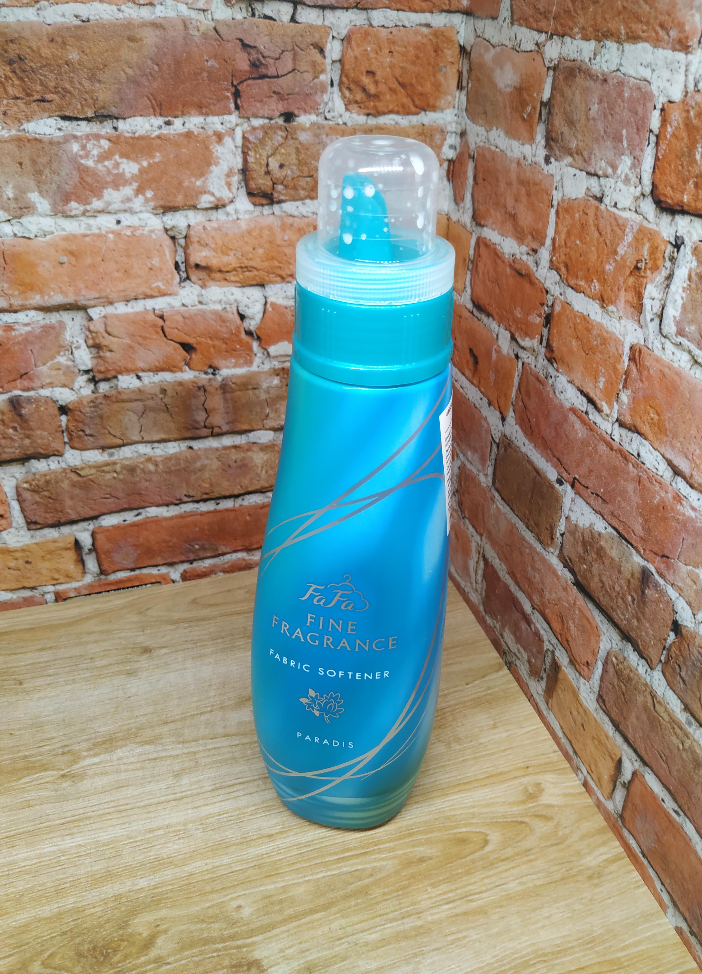 Nissan FaFa Fine Fragrance Paradis Кондиционер для белья с ароматом зеленого яблока, туберозы и жасмина 570 мл