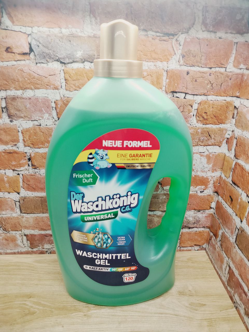 Der Waschkonig C.G. Waschmitel Gel Universal Гель для стирки универсальный 3 л на 120 стирок