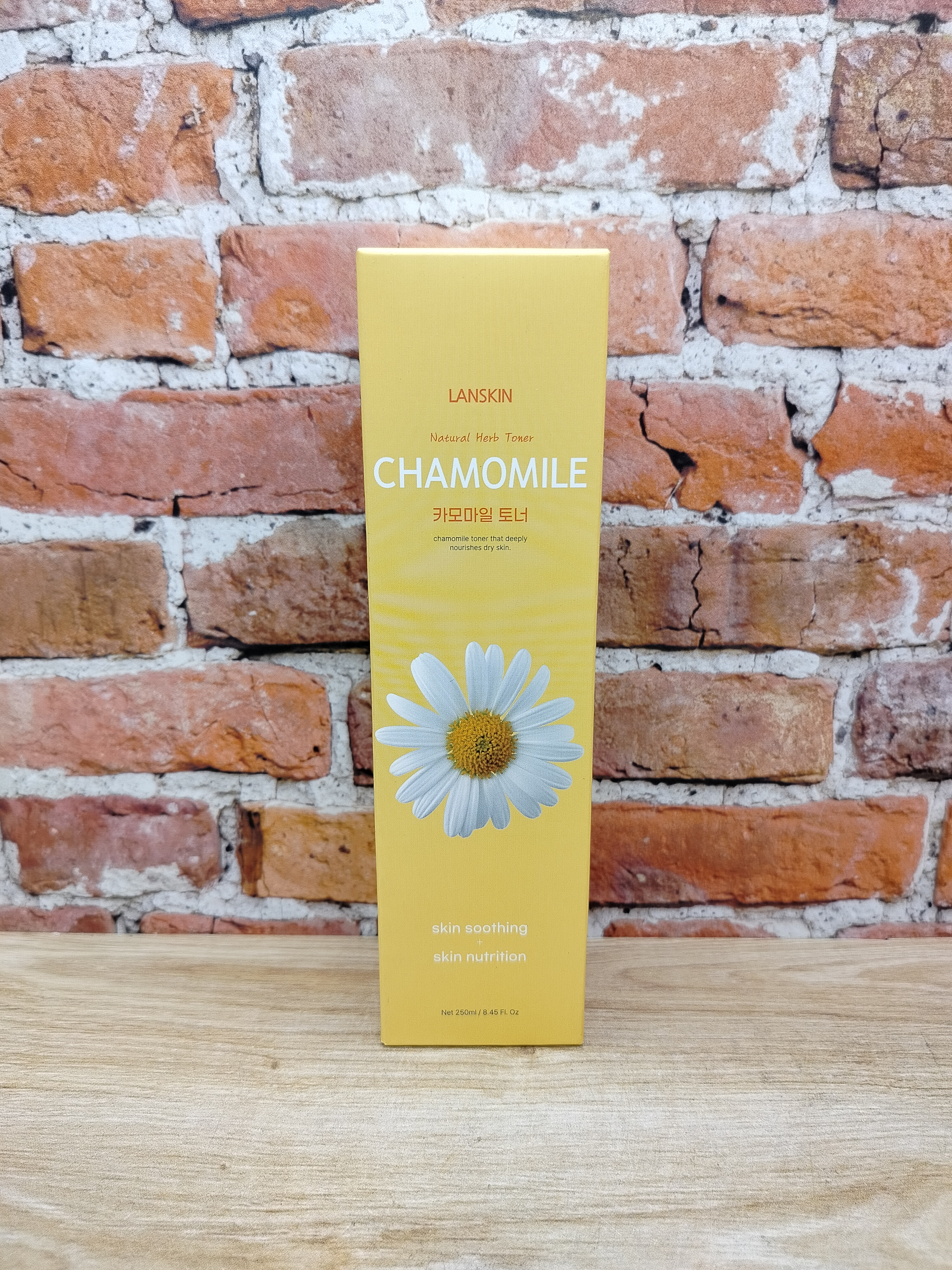 LanSkin Natural Herb Toner Chamomile Успокаивающий тонер для лица с экстрактом ромашки 250 мл