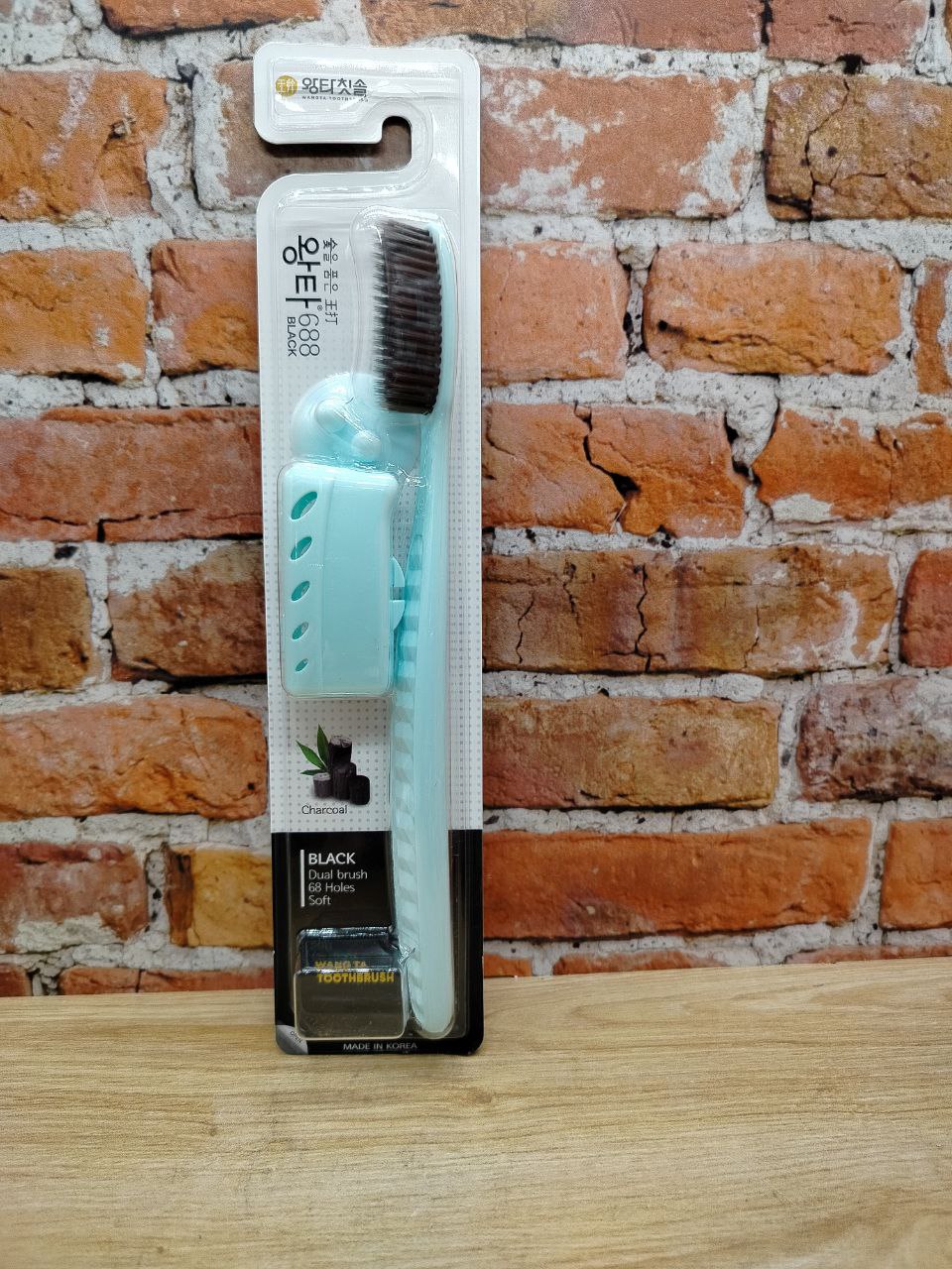 Misorang Wang Ta Charcoal Зубная щетка с ионами Угля