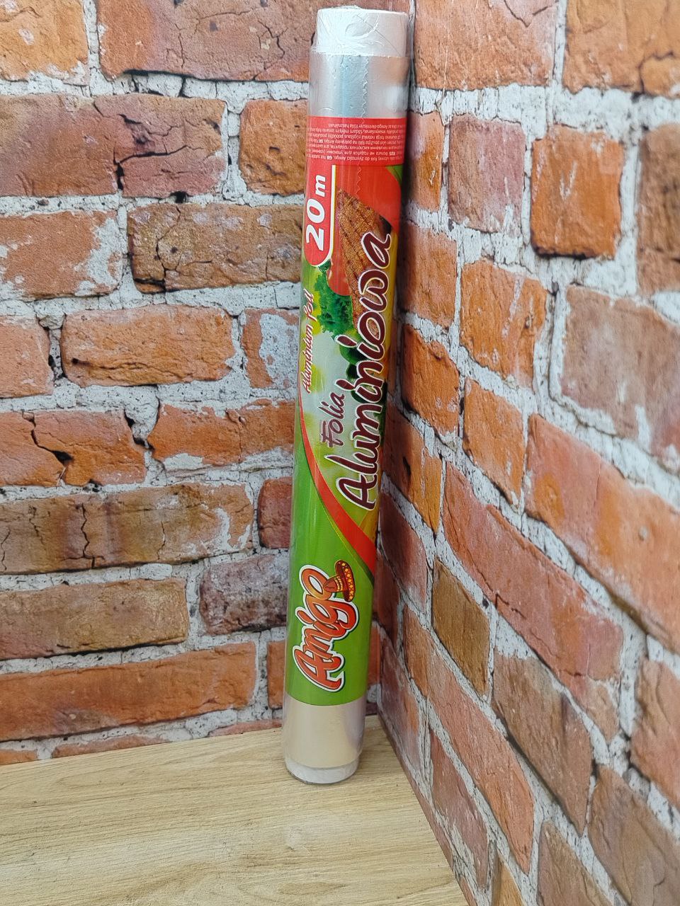 Amigo Фольга алюминевая 0,28*20 м в рулоне