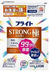 Lion Bright Strong Порошковый кислородный отбеливатель для стойких загрязнений Супер Яркость с антибактериальным эффектом 500 гр запасной блок