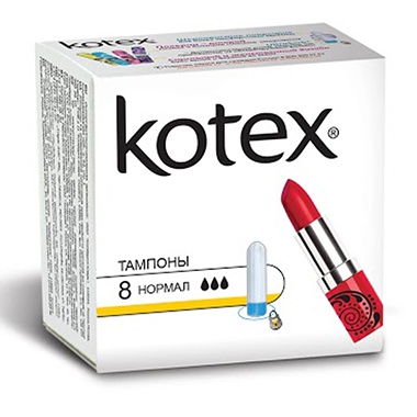 Kotex Тампоны Нормал 8 шт