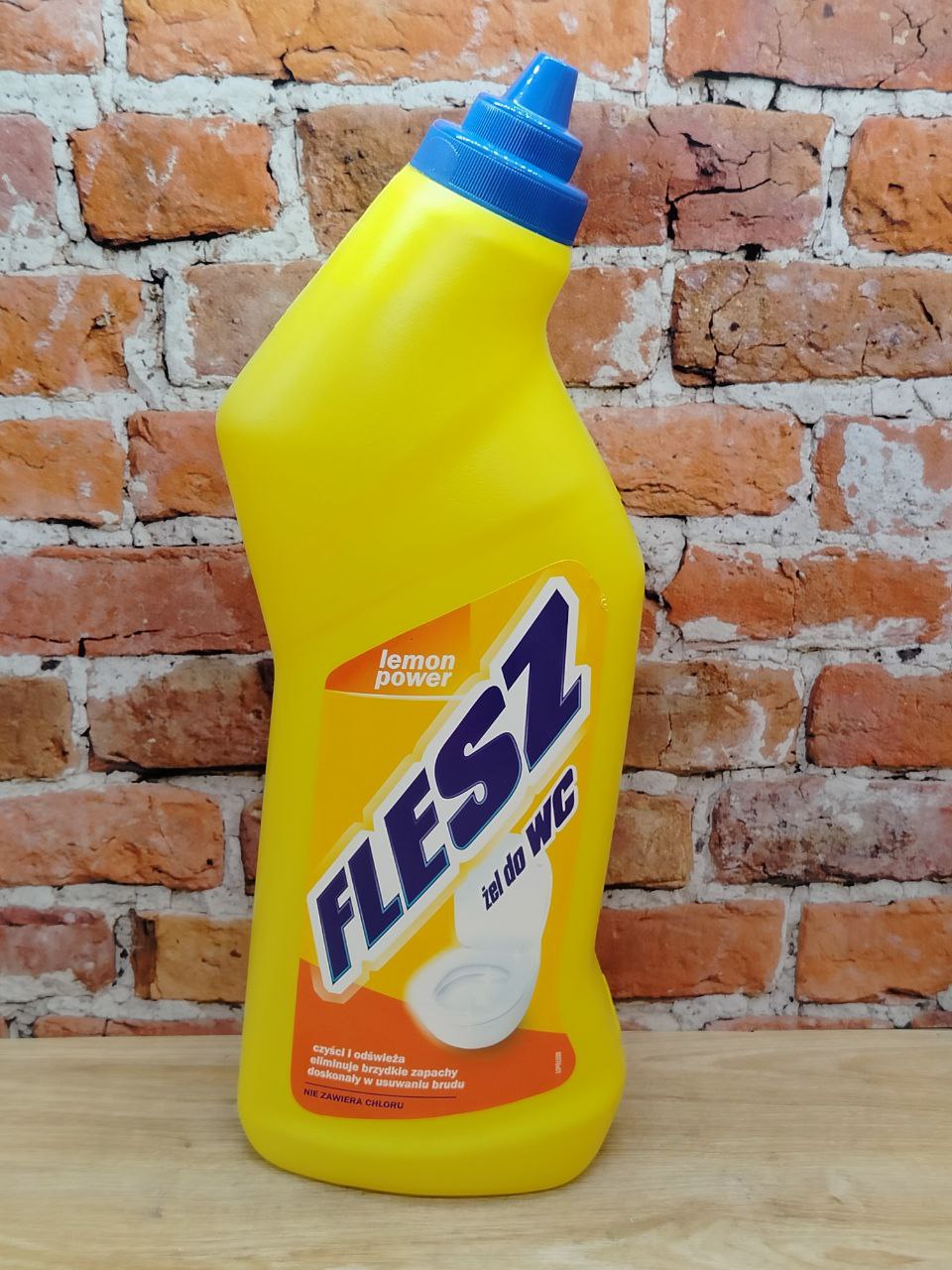 Flesz Lemon Power Гель для туалета лимонный 1 л