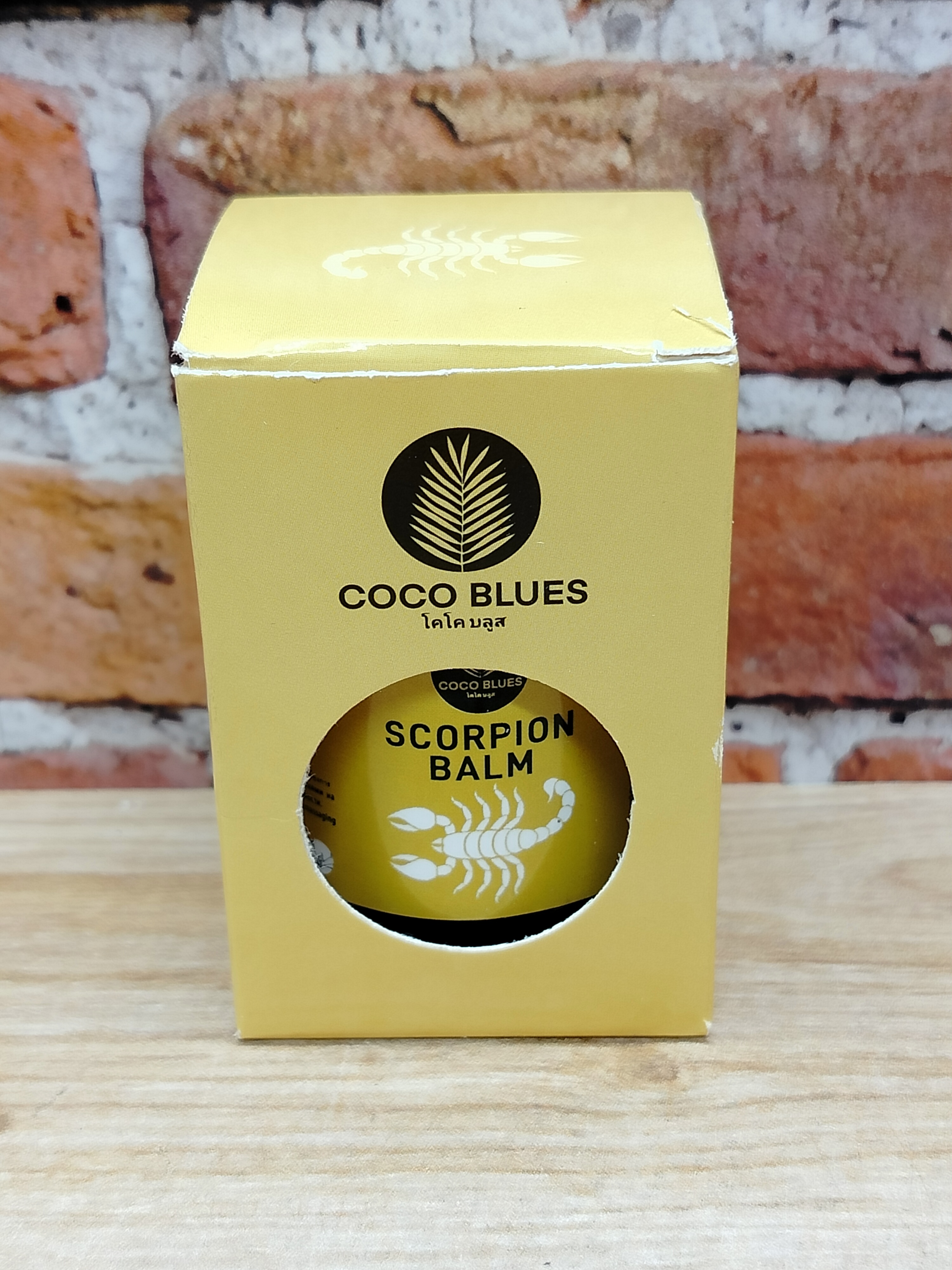 Coco Blues Scorpion Balm Тайский бальзам с ядом скорпиона 50 гр
