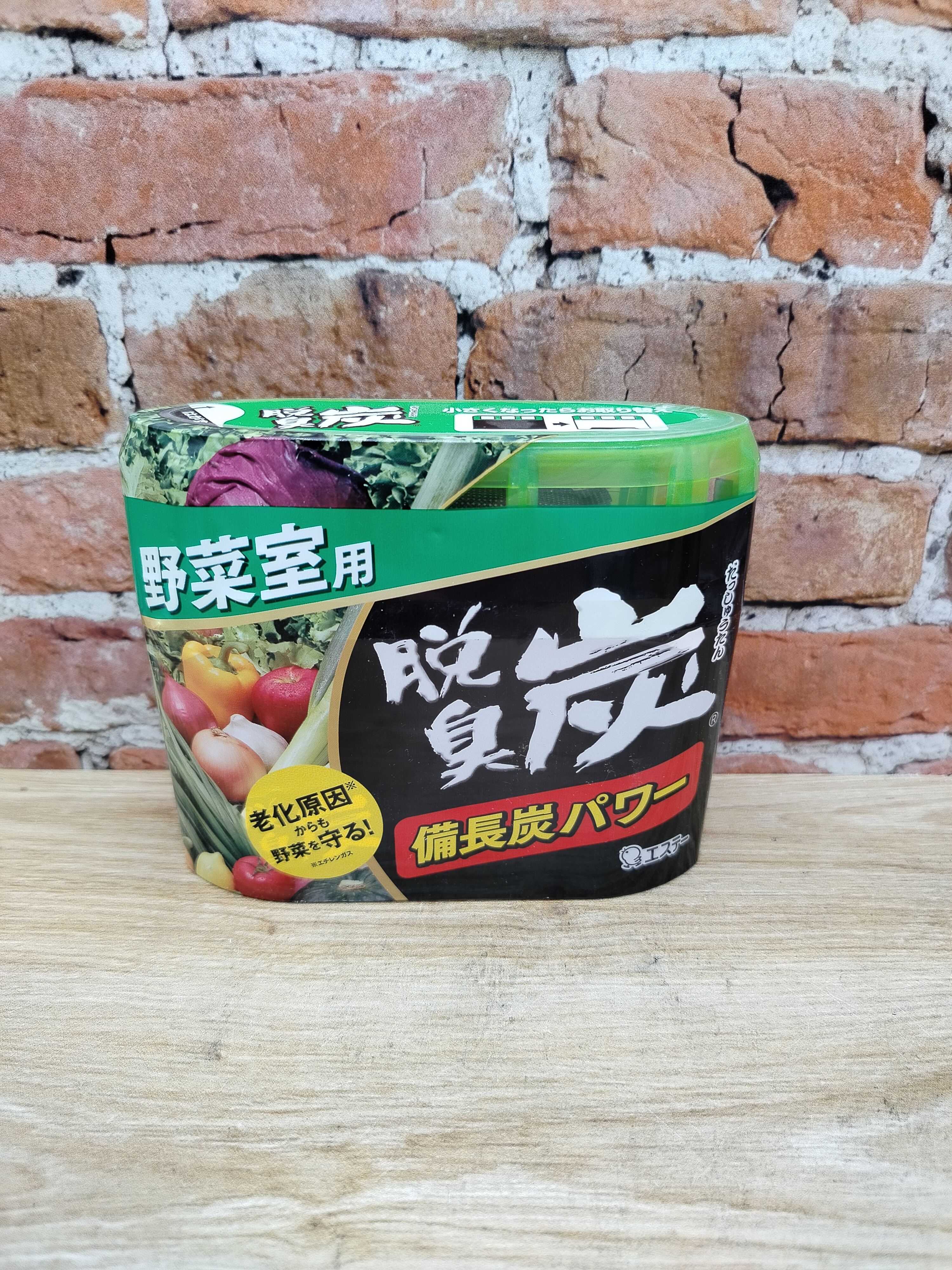 ST Dashshuutan Желеобразный дезодорант с древесным углем для овощных камер  холодильника 140 гр