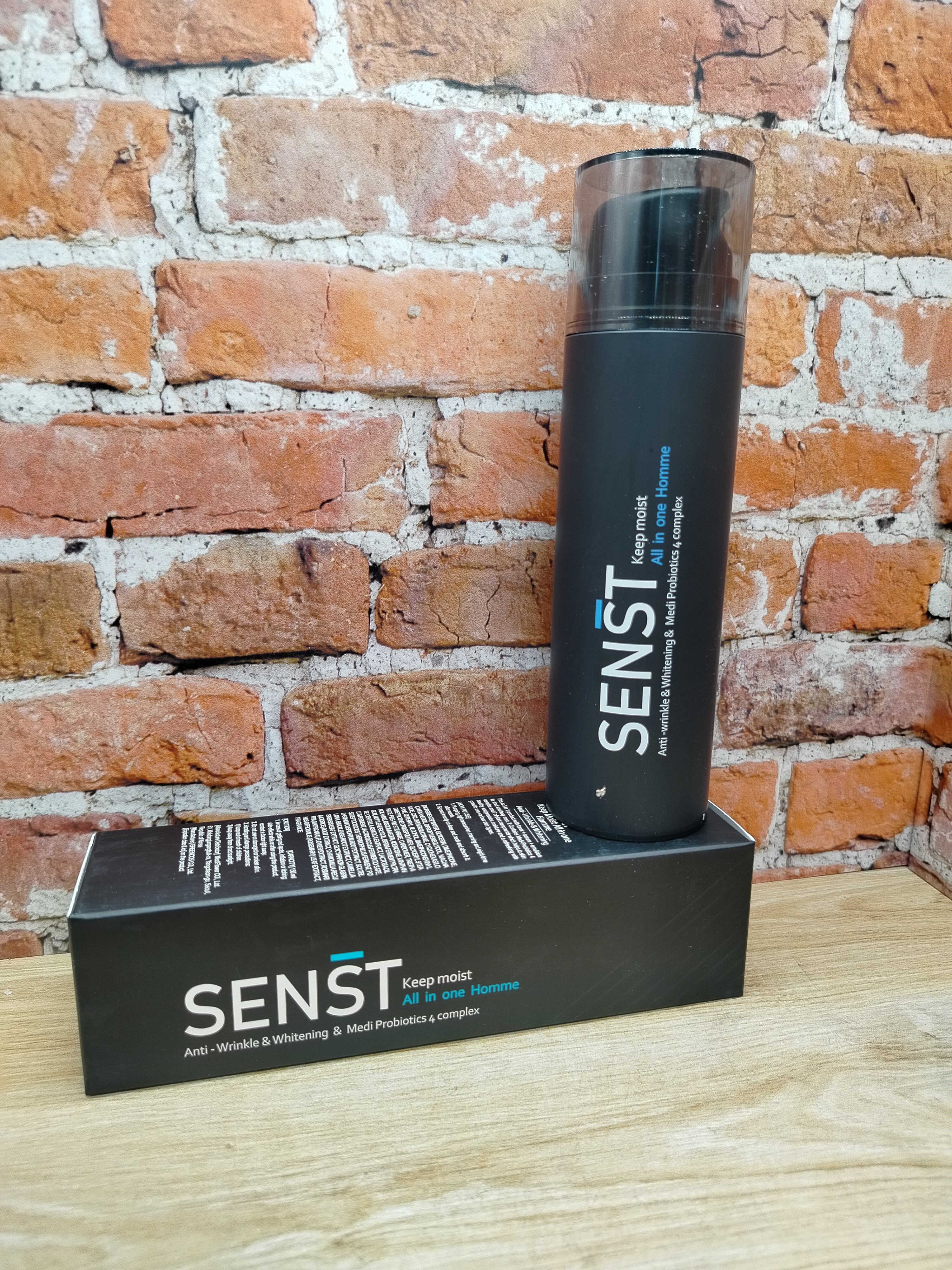 Medi Flower Senst Homme Мужской Лосьон-сыворотка-эмульсия 3 в 1 после бритья 150 мл