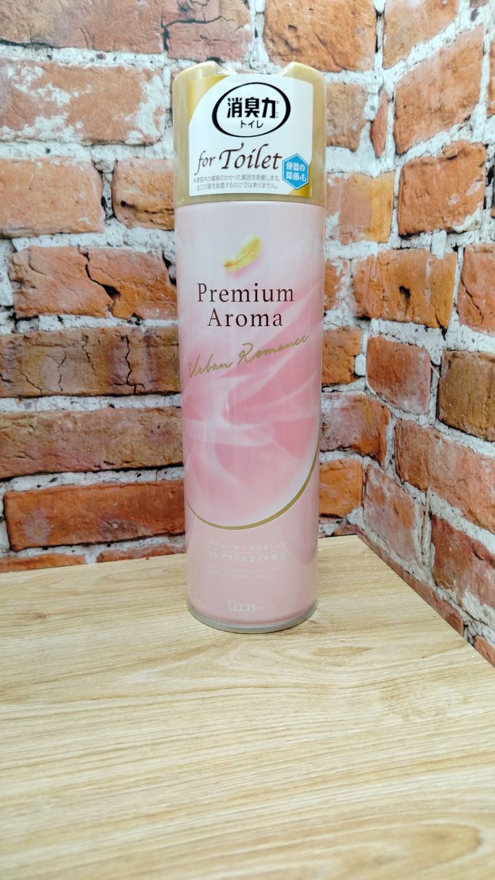 ST Shoushuuriki Premium Aroma Освежитель воздуха антибактериальный для туалета Городской романс 365 мл