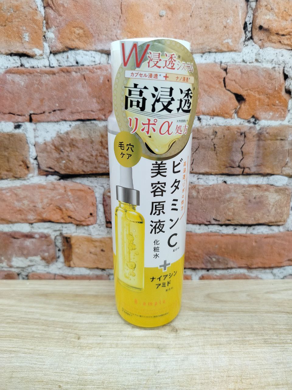 Cosmetex Roland D Lipo Alpha Lotion C Лосьон для лица Уход за порами с ниацинамидом и производными витамина С 185 мл