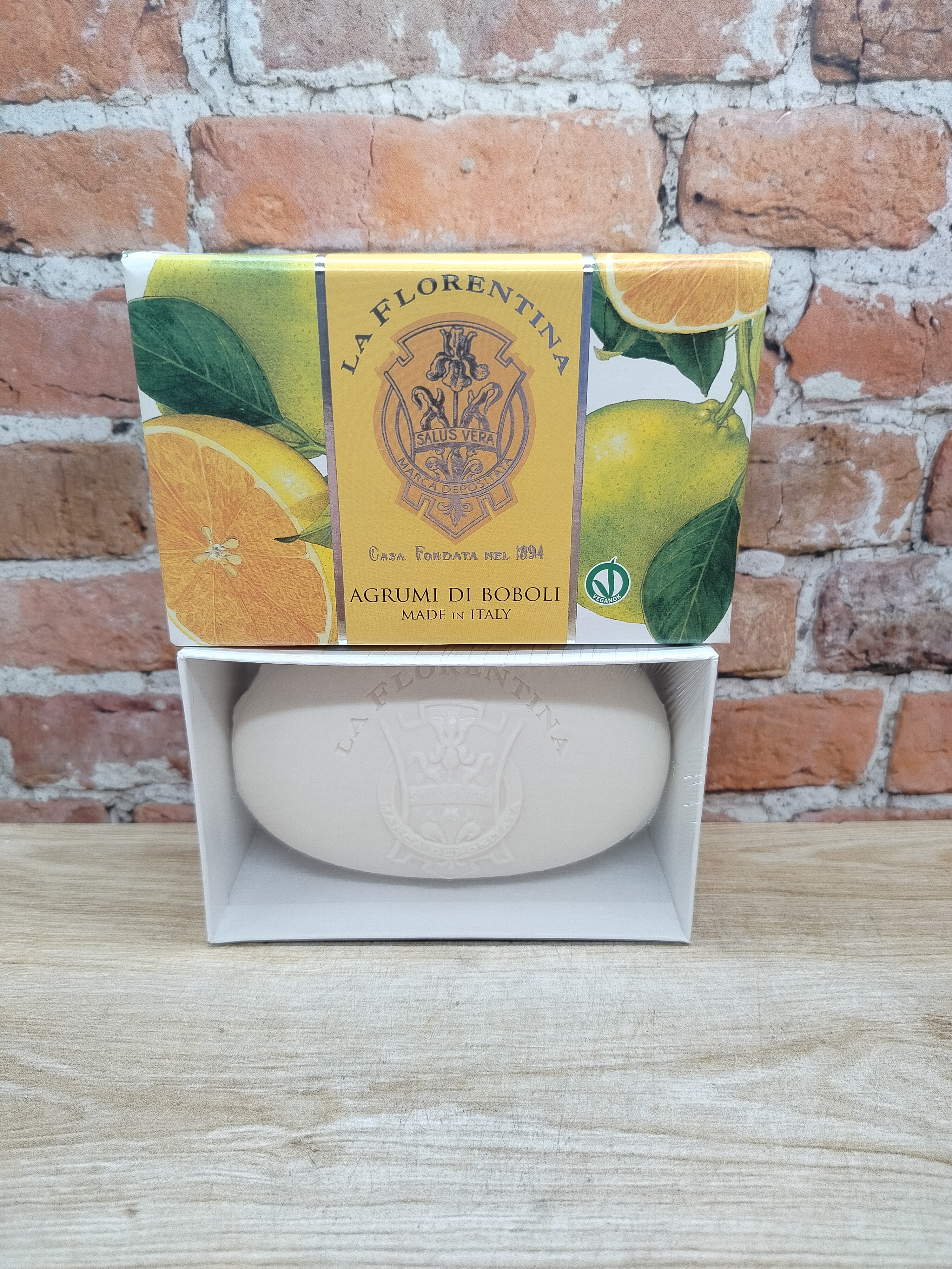 La Florentina Bath Soap Boboli Citrus Мыло для тела с маслом ши, оливковым маслом и экстрактом Цитруса 300 гр