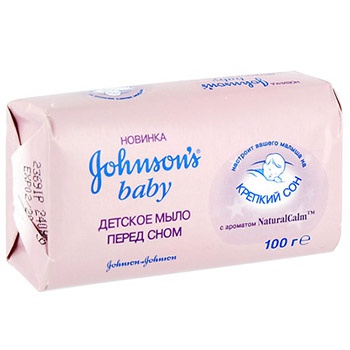 Johnson's Baby Мыло перед сном с ароматом Natural Calm 100 гр