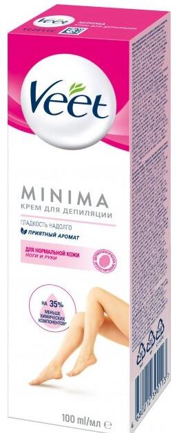 Veet Minima Крем для депиляции для нормальной кожи 100 мл