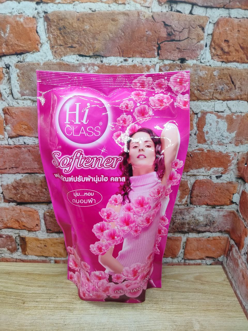 Lion Hi-Class Кондиционер для белья Розовый 450 мл запасной блок