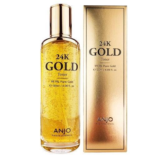 Anjo Professional 24K Gold 99,9% Toner Тонер для лица омолаживающий с биозолотом 120 мл