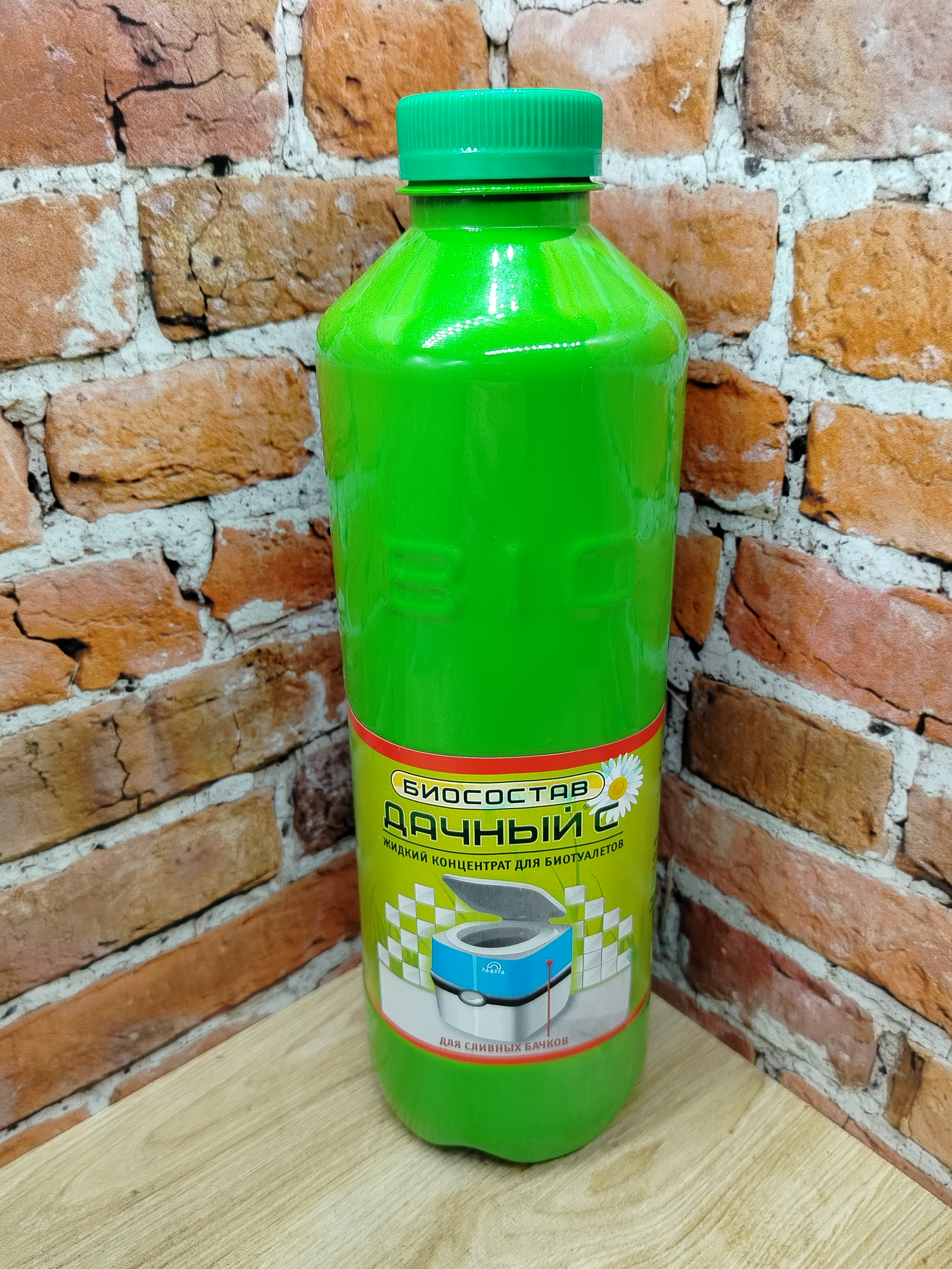 Биосостав Дачный-С Жидкость для сливного бочка биотуалетов 1 л