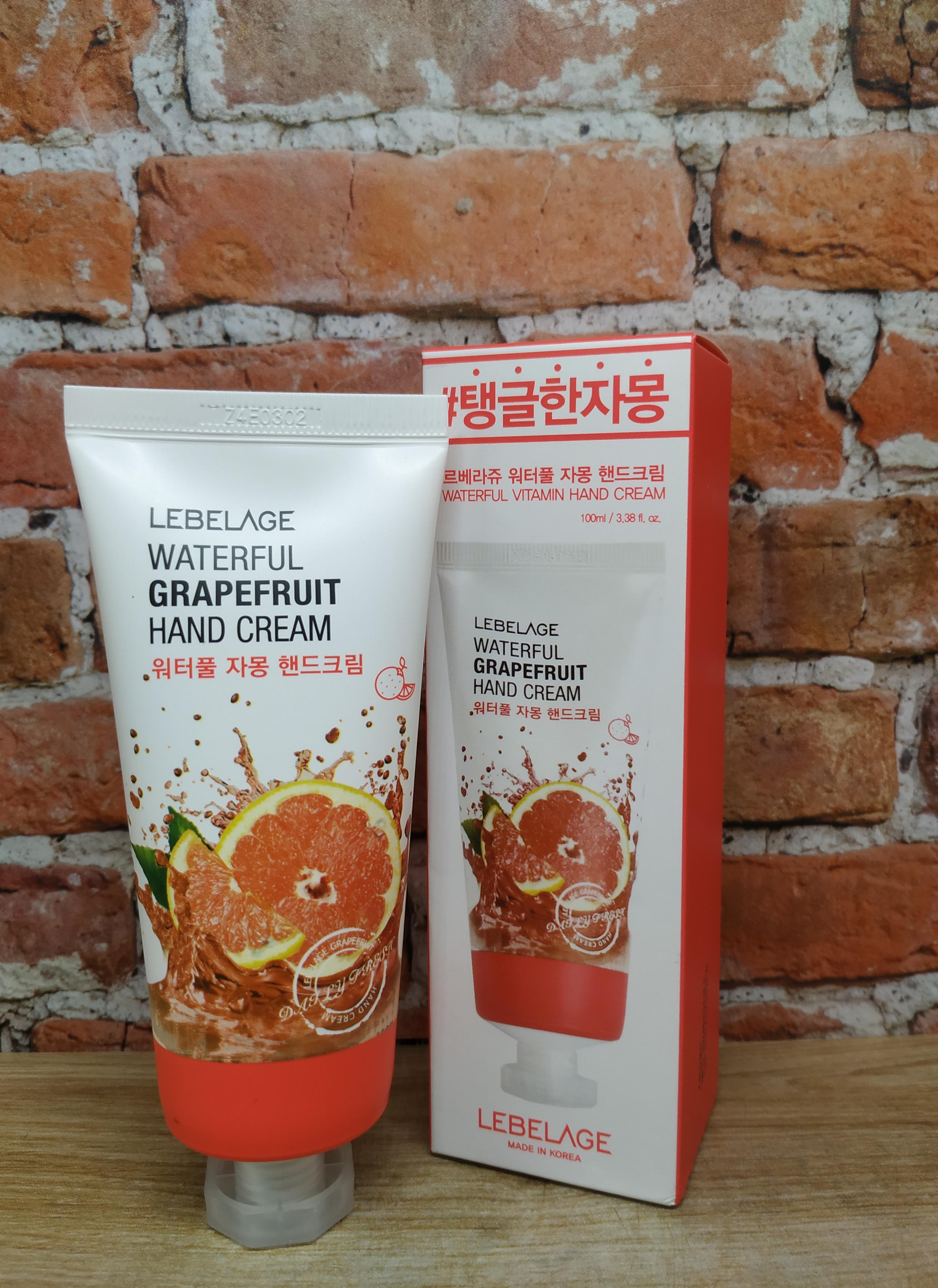 Lebelage Waterful Grapefruit Hand Cream Крем для рук с грейпфрутом 100 мл
