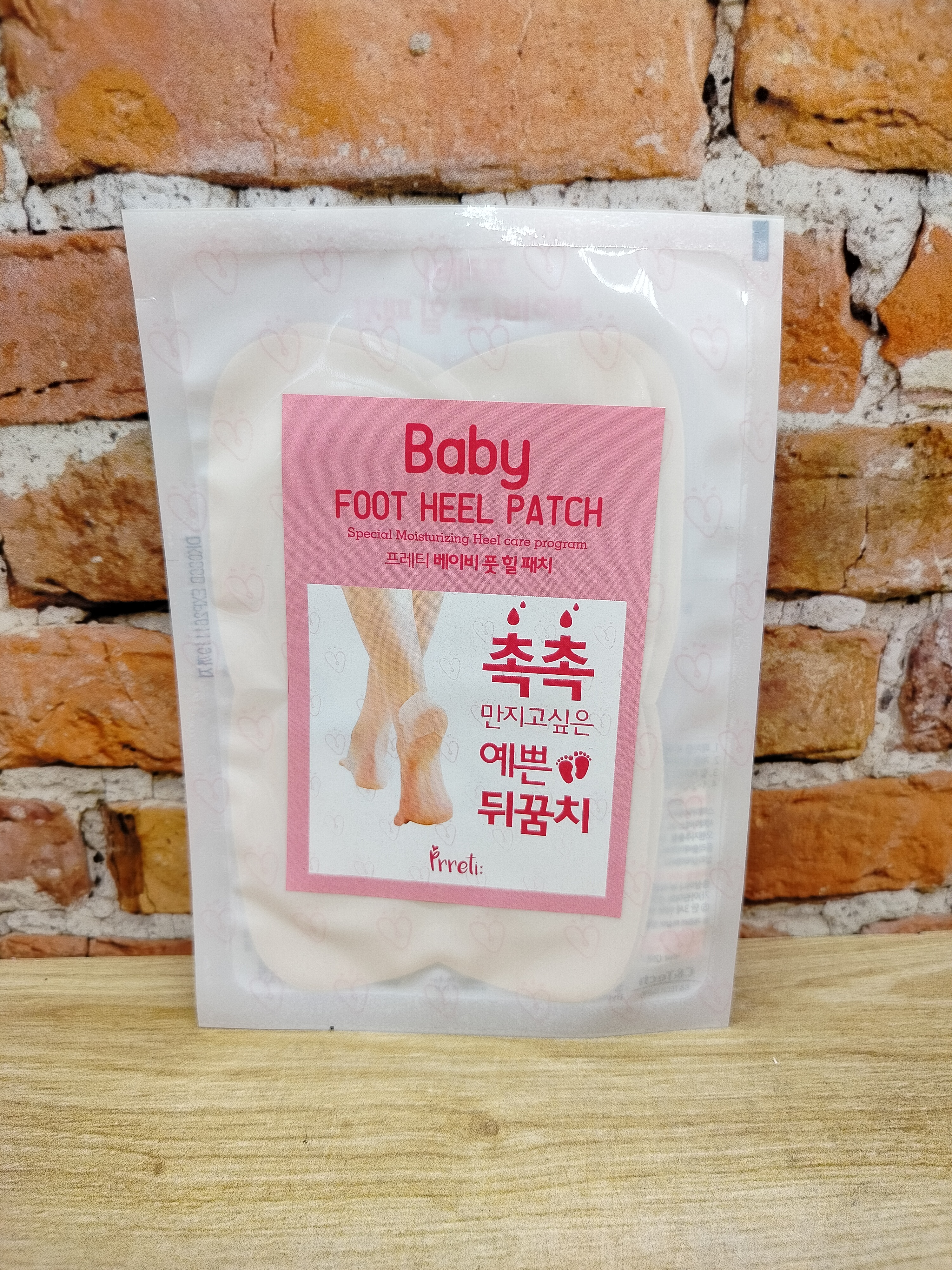 C&Tech Prreti Baby Foot Heel Patch Патчи смягчающие для пяток 1 пара