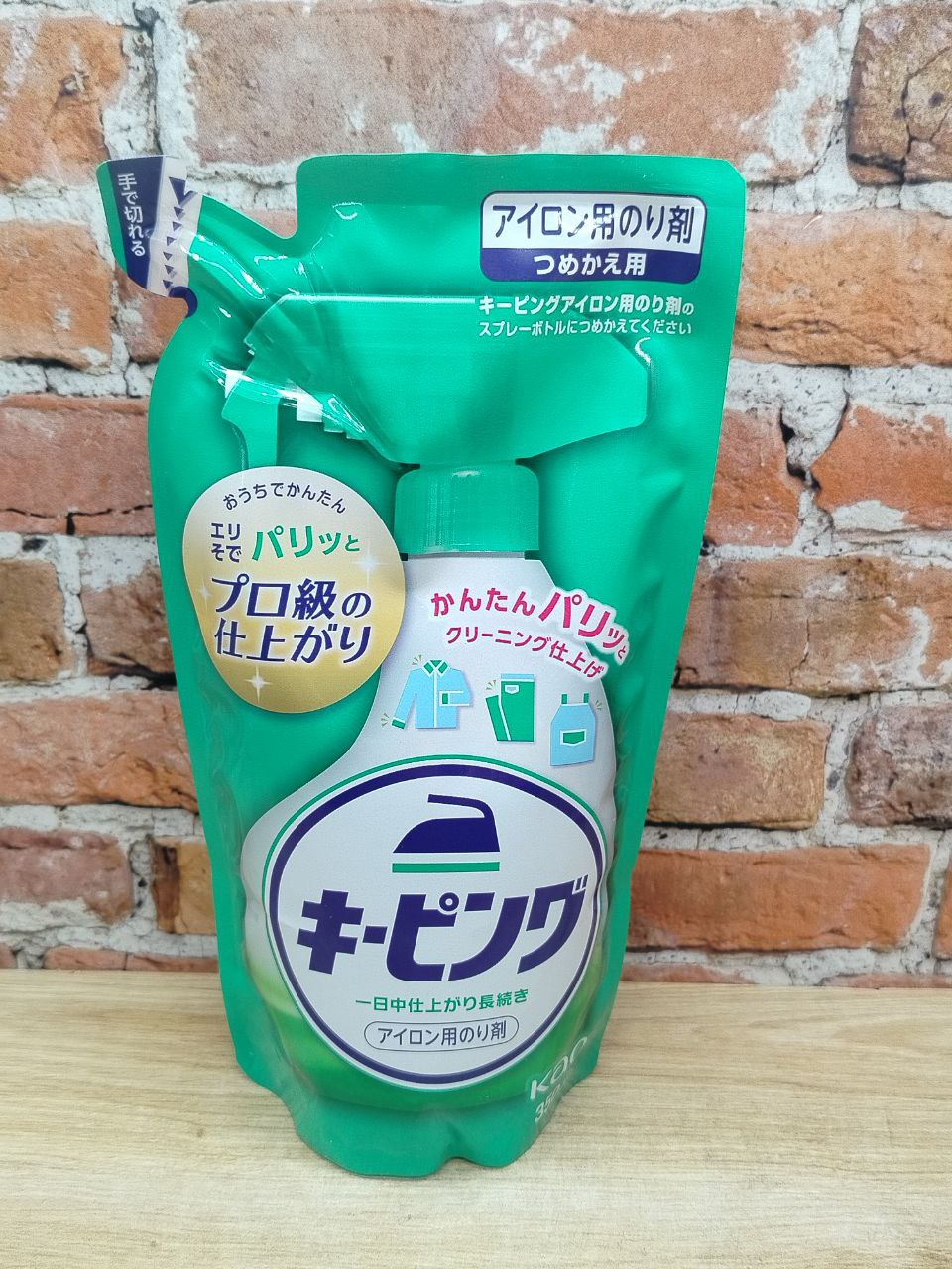 Kao Keeping Средство спрей для глажки белья 350 мл запасной блок