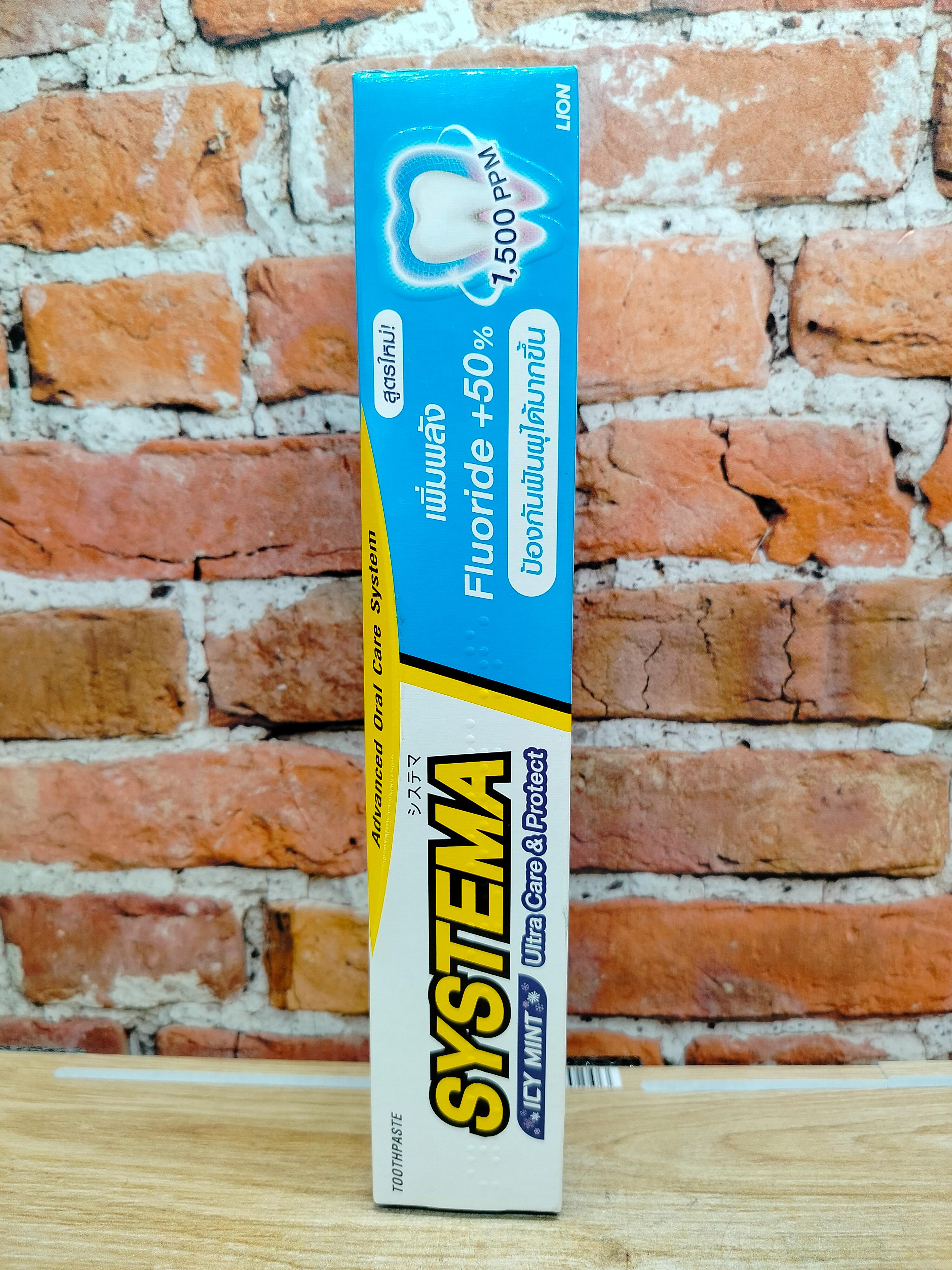 Lion Systema Зубная паста Ледяная мята 140 гр
