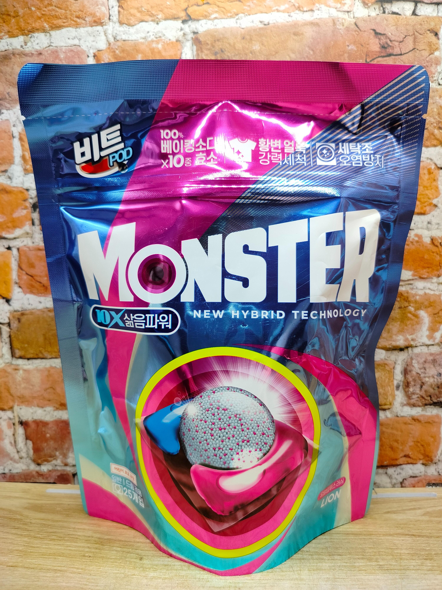 Lion Monster Pod Капсулы для стирки универсальные 25 шт