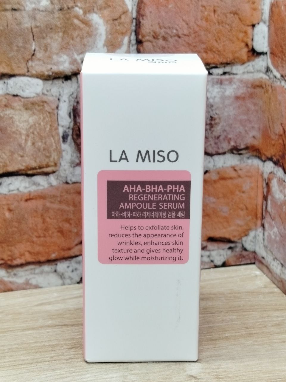 La Miso AHA-BHA-PHA Ампульная сыворотка обновляющая с кислотами 30 мл