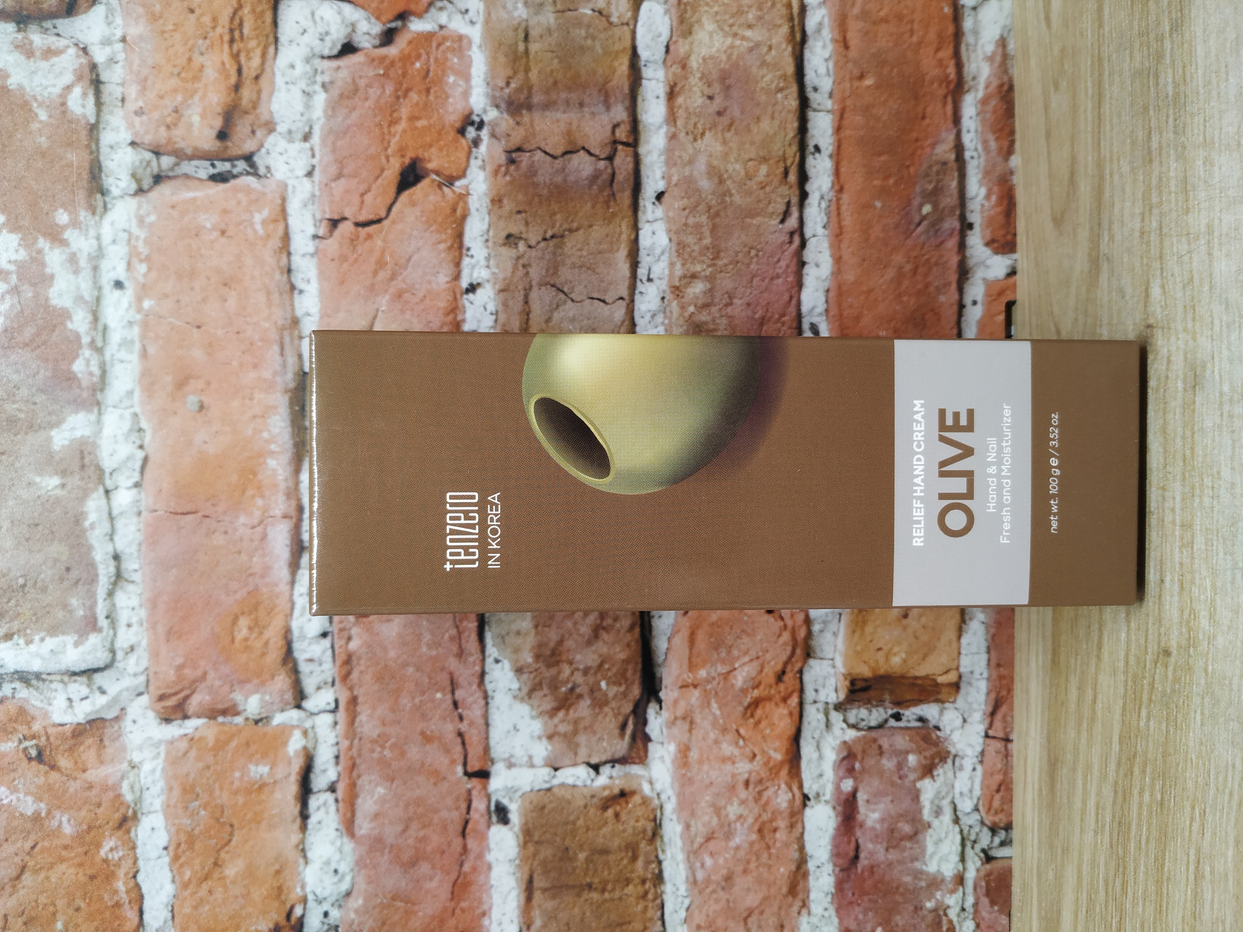 Tenzero Relief Hand Cream Olive Крем для рук и ногтей увлажняющий с экстрактом оливы 100 гр