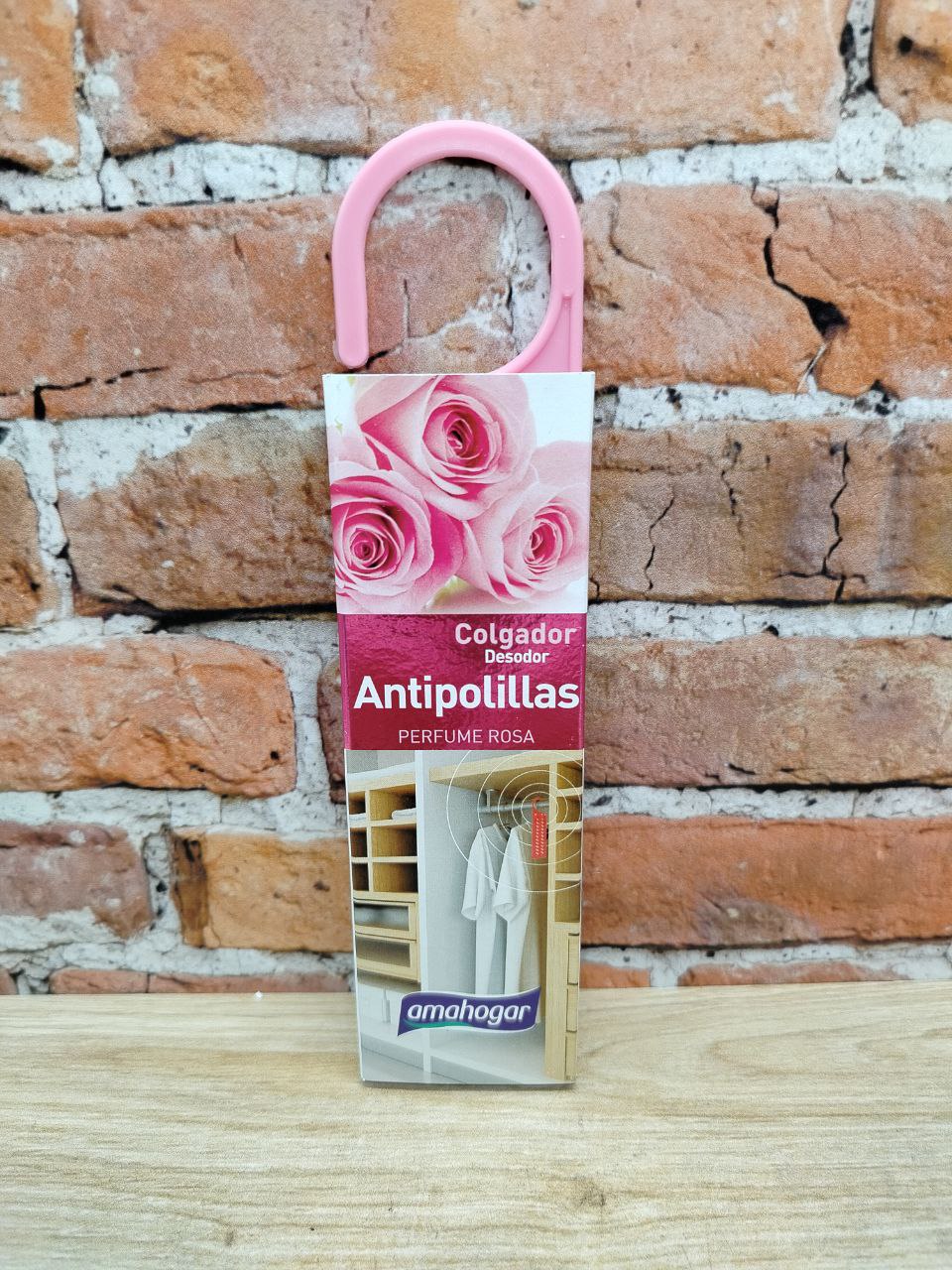 Amahogar Antipolillas Гелевая подвеска 2 в 1 от моли ароматизирующая Роза 3,5 гр